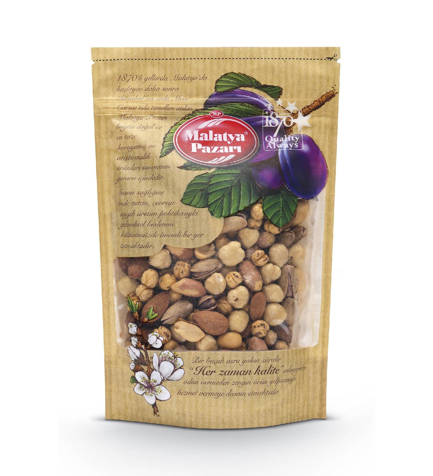 Malatya Market Luxury Mixed Nuts Locked Package 1 Kg