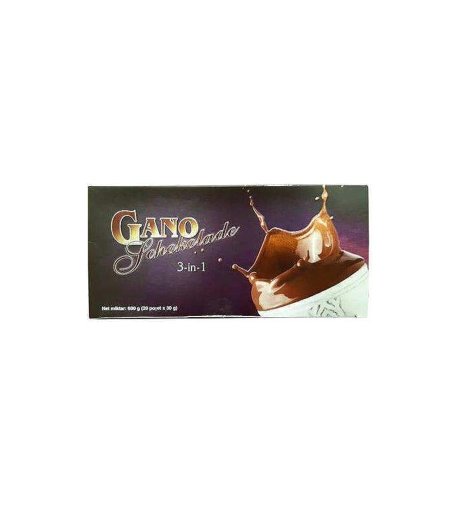Gano Schokolade 3 In 1 (600 gr.-20 Bags)