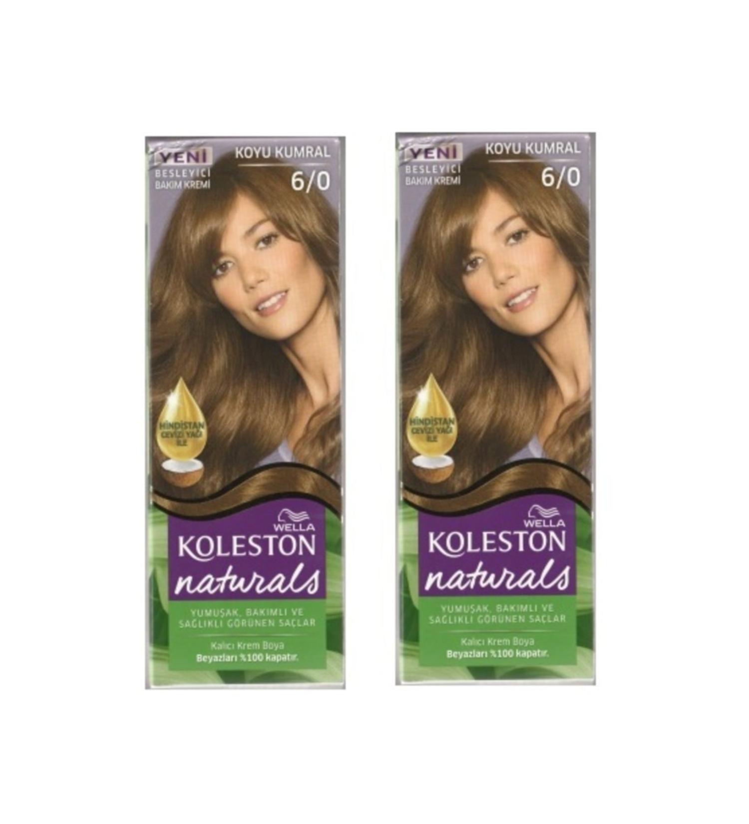 Wella Naturals Dark Blonde 6/0 (duo)