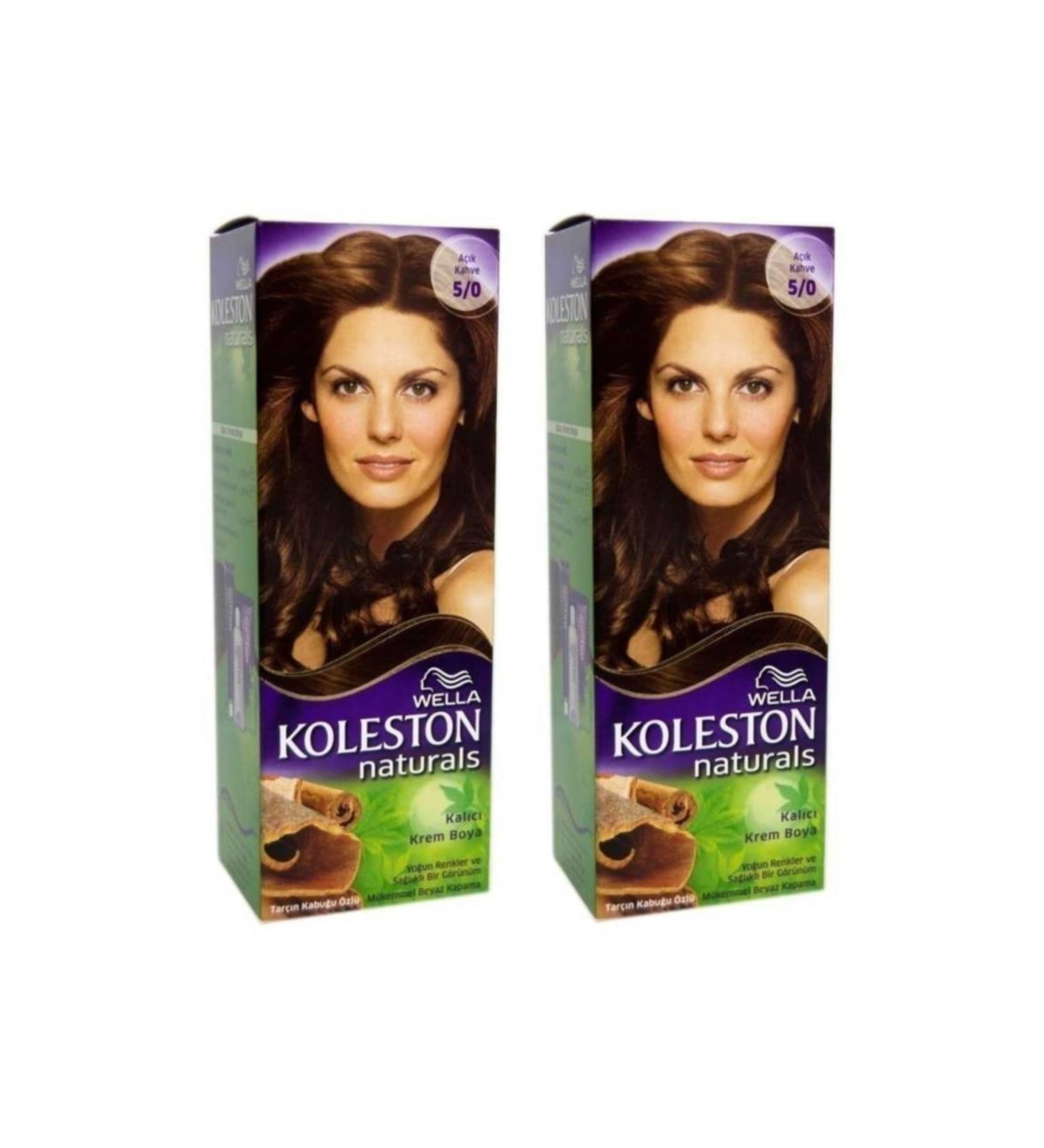 Wella Naturals Light Brown 5/0 2'pack