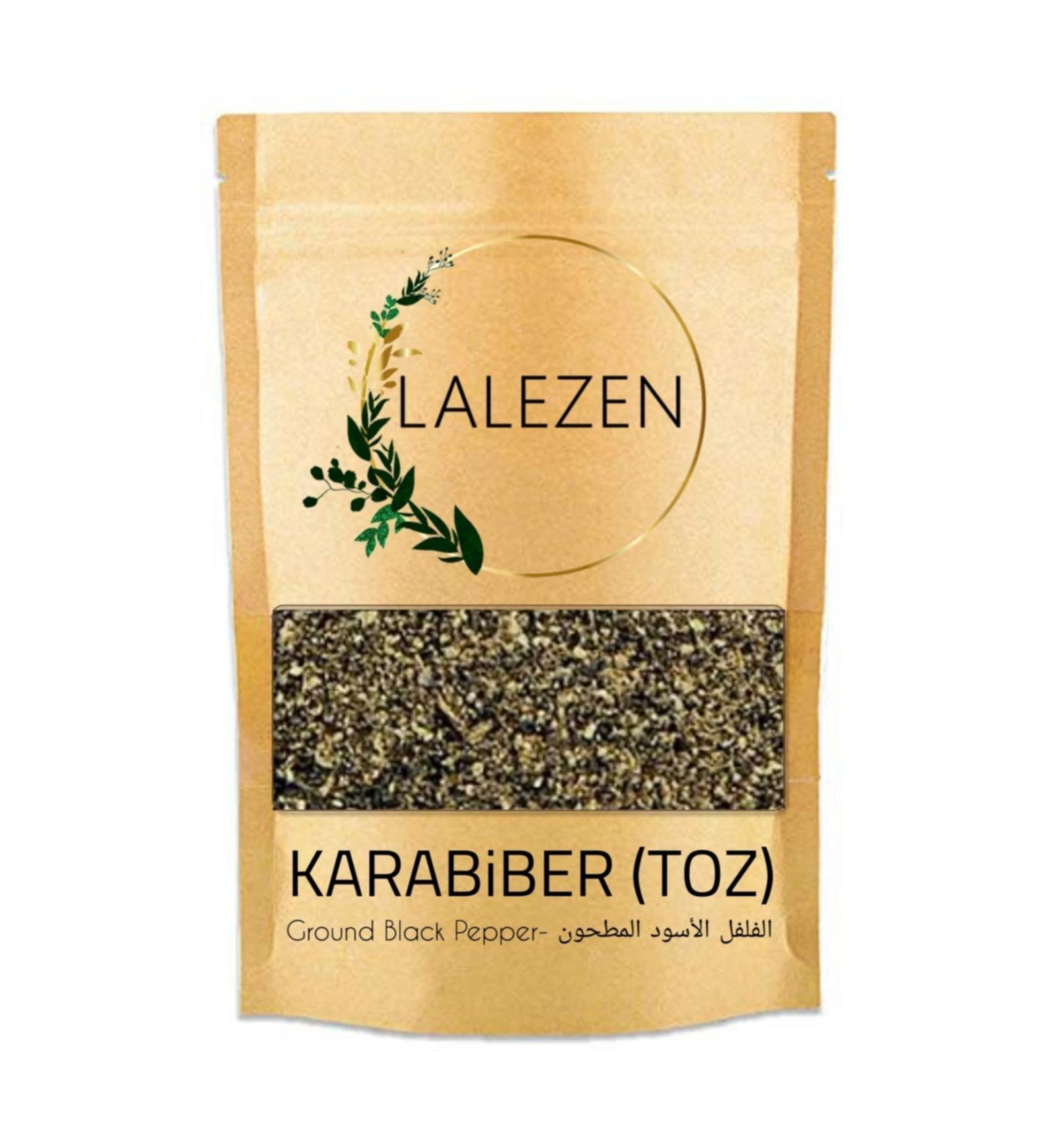 LALEZEN Black Pepper Powder 500 gr -ground Black Pepper
