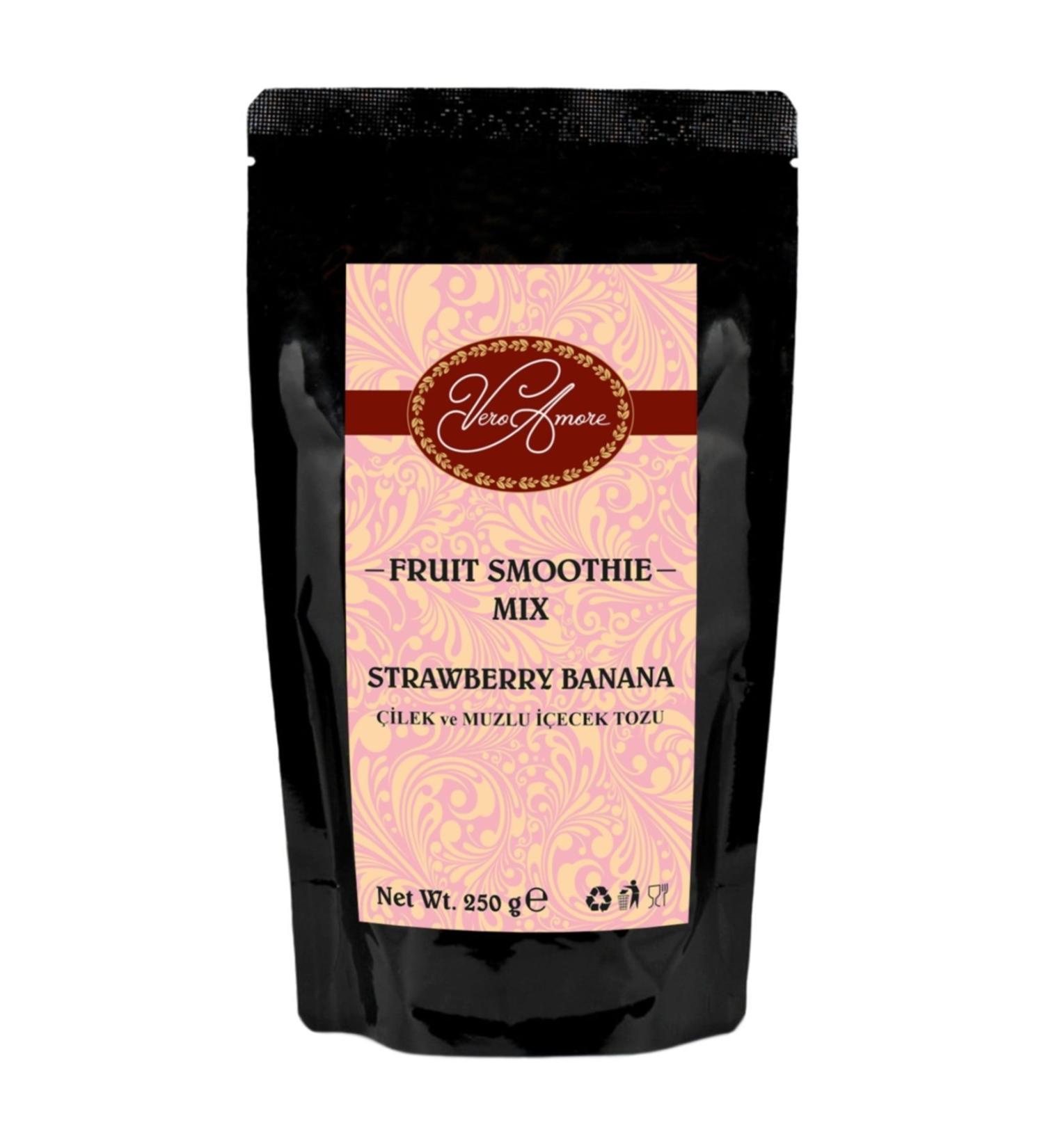 Vero Amore Strawberry and Banana Flavored Smoothie