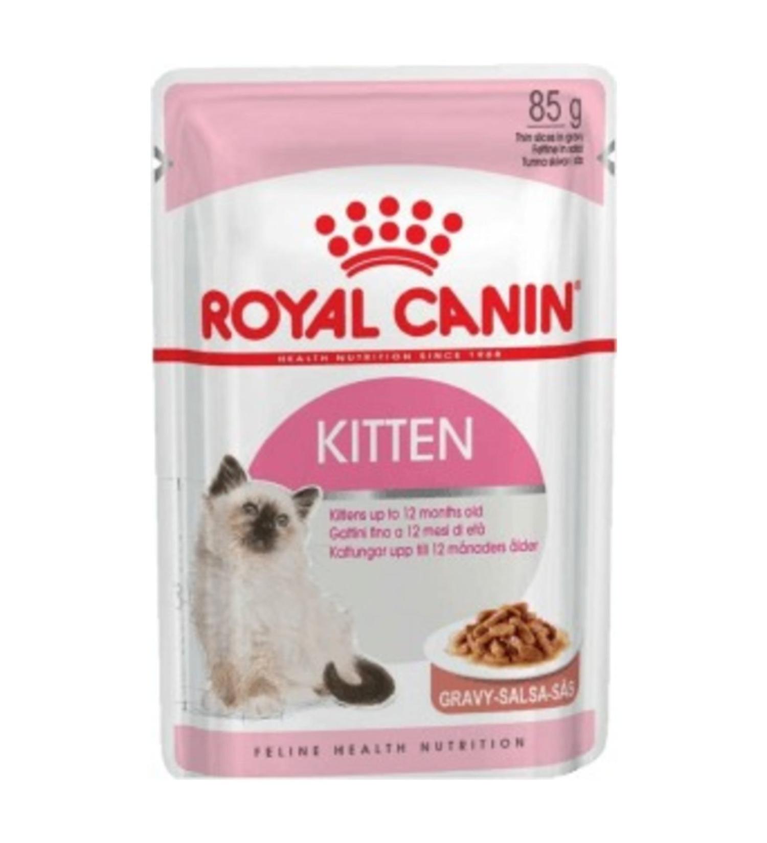 Royal Canin Gravy Kitten Wet Cat Food 85 gr X 12 Pieces