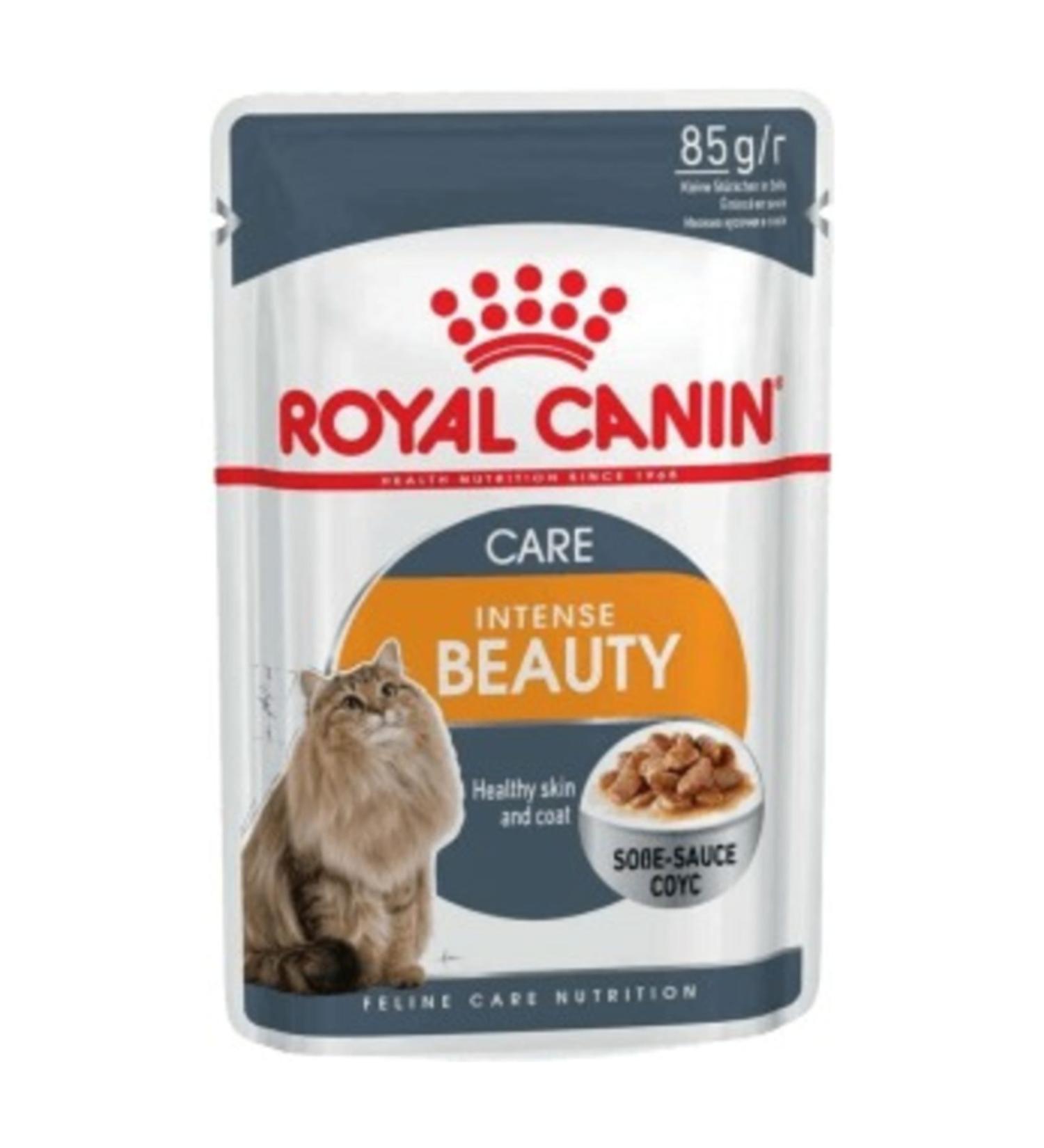 Royal Canin Intense Beauty Gravy Cat Wet Food 85 Gr X 12 Pieces