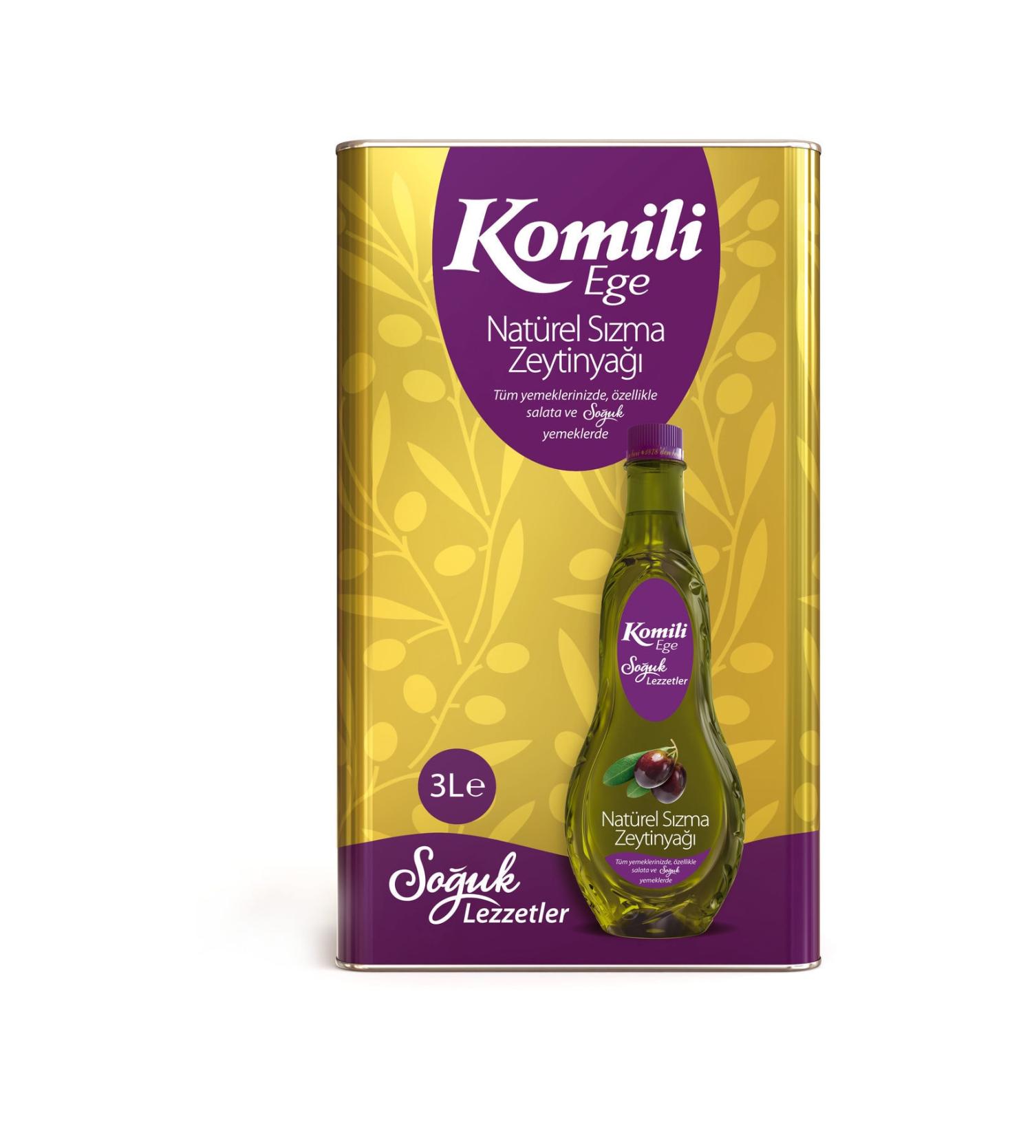 Komili Aegean Extra Virgin Olive Oil 3 L