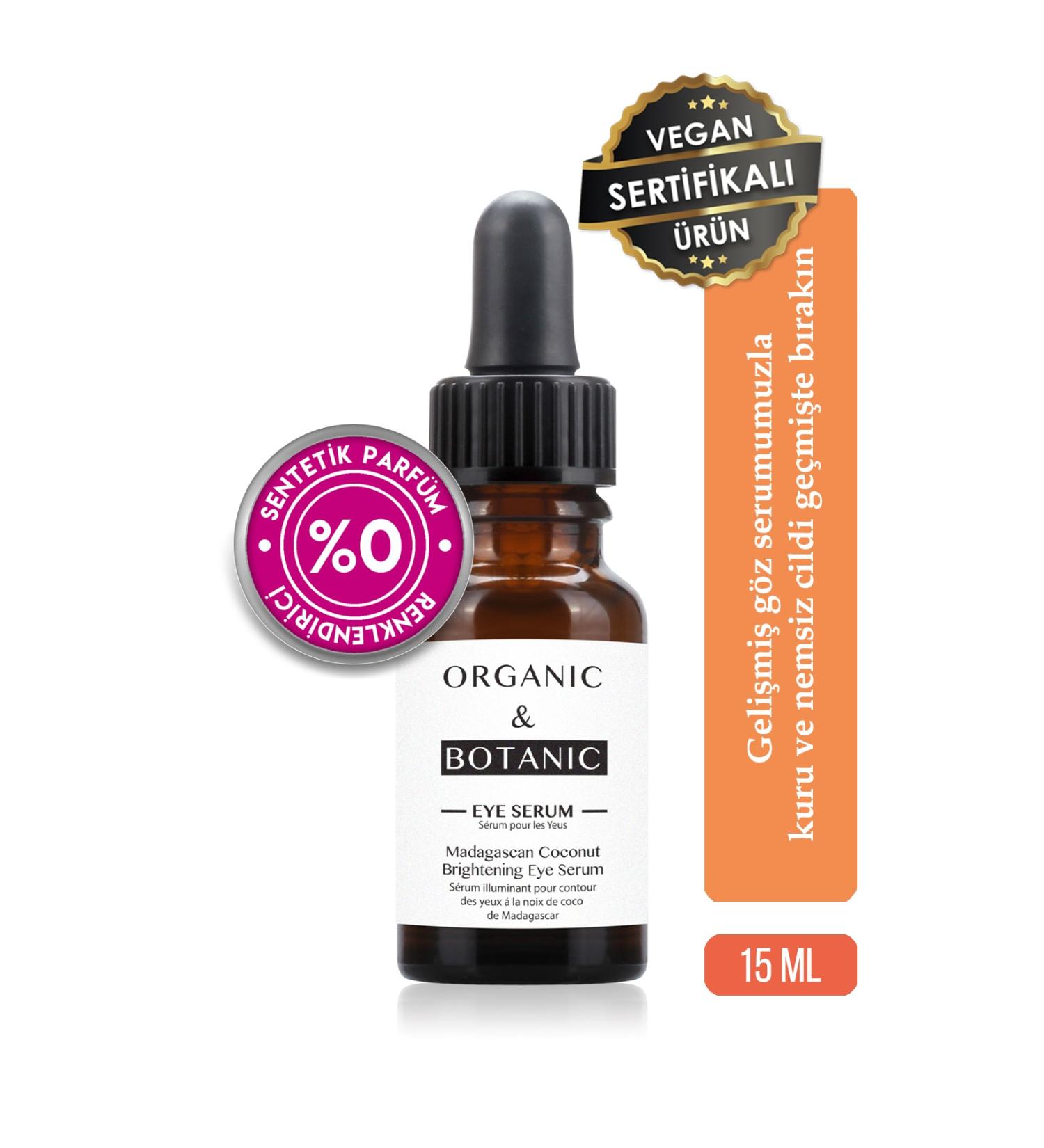 Organic & Botanic Madagascar Coconut Brightening Eye Serum 15 ml 637665735116