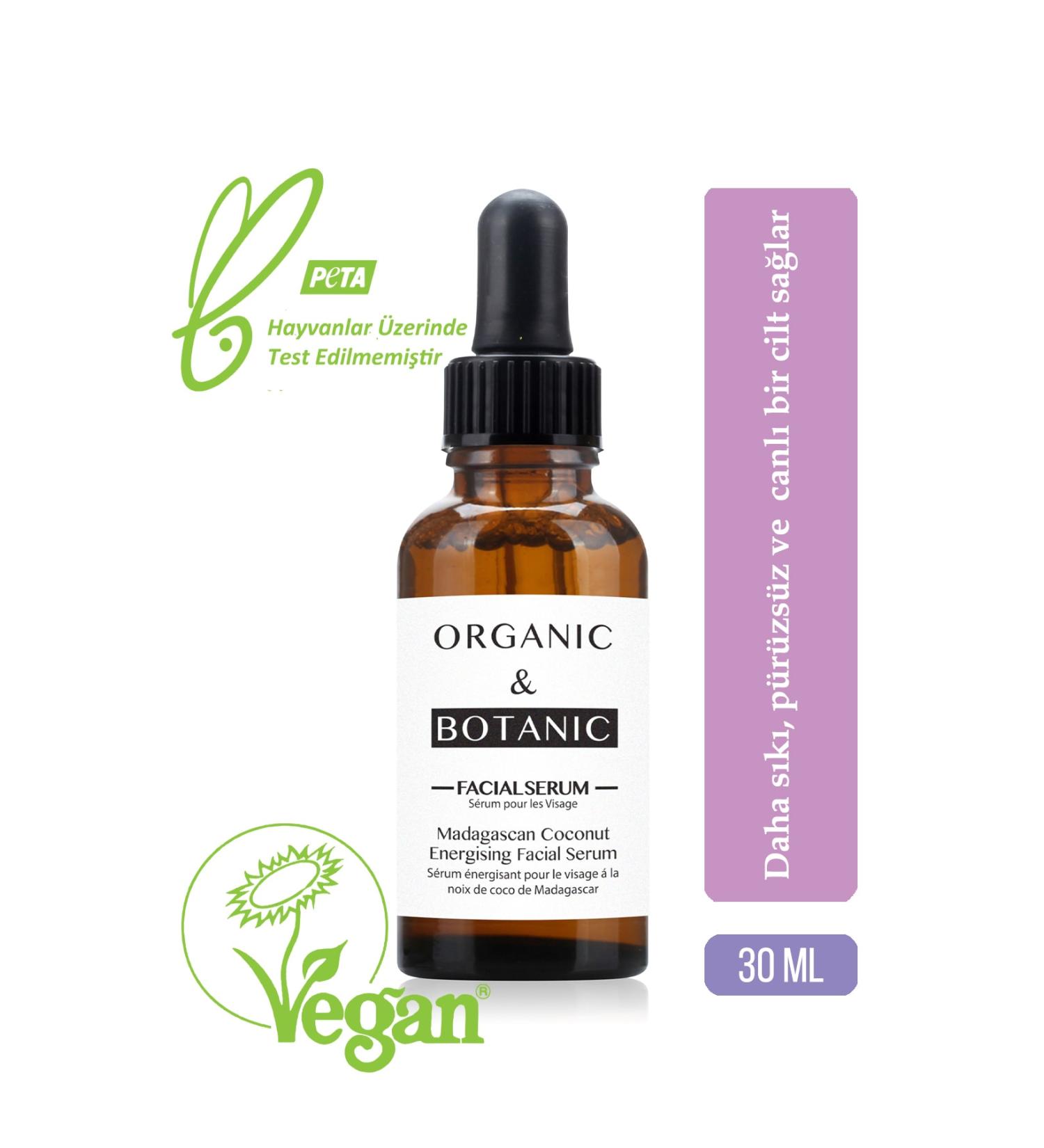 Organic & Botanic Madagascar Coconut Energizing Face Serum 30 ml 637665735109