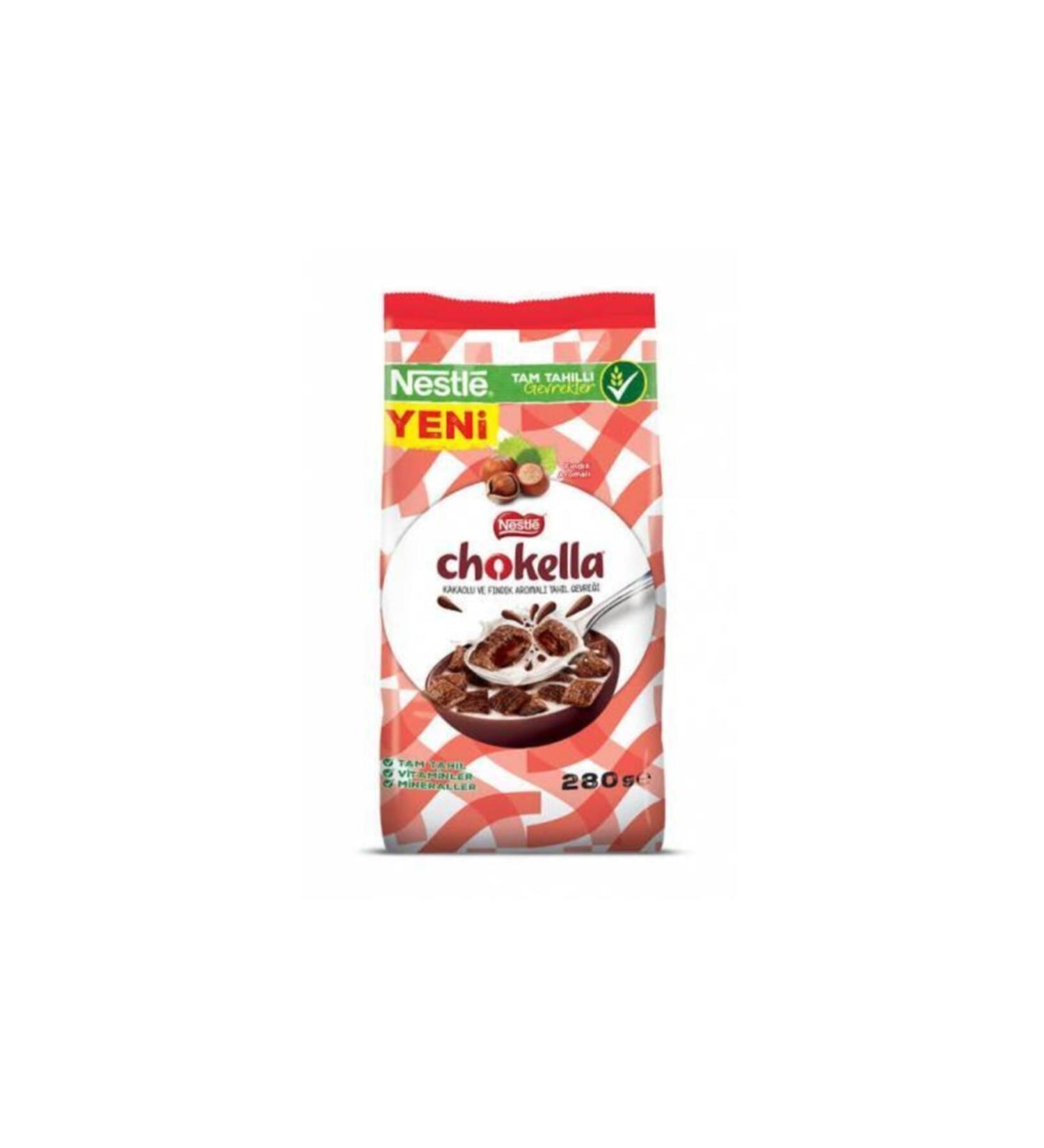 Nestle Chokella Cocoa Hazelnut Flavored Cereal 280 gr