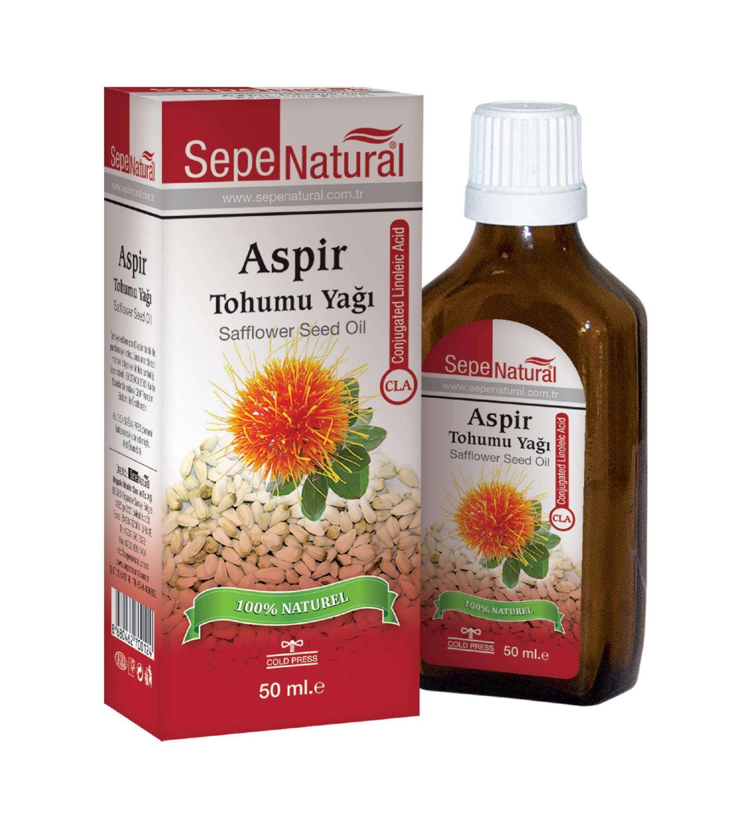 Sepe Natural Cla Safflower Seed Oil 50 ml
