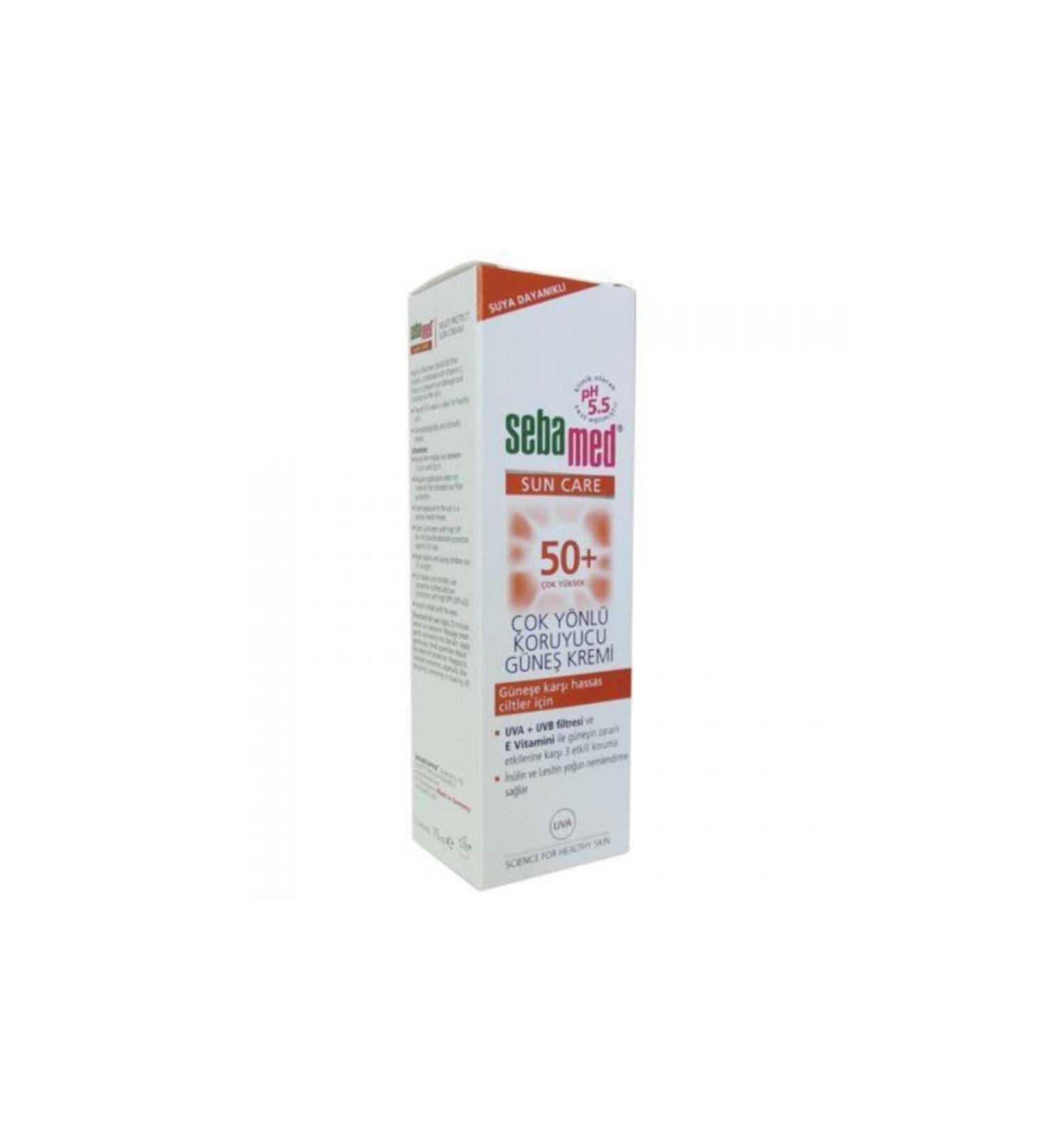 Sebamed Multi-Protection Sun Cream Sun Care Spf 50 + New Product 75ml
