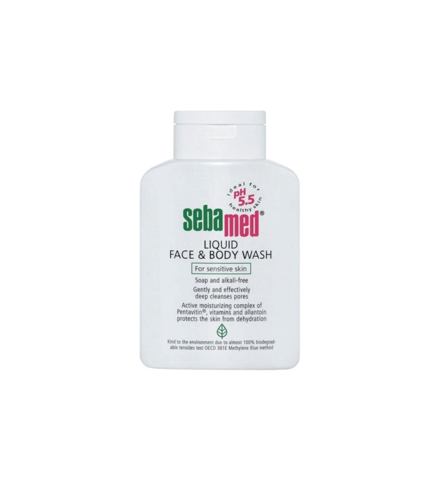 Sebamed Liquid Face and Body Cleanser 200 ml