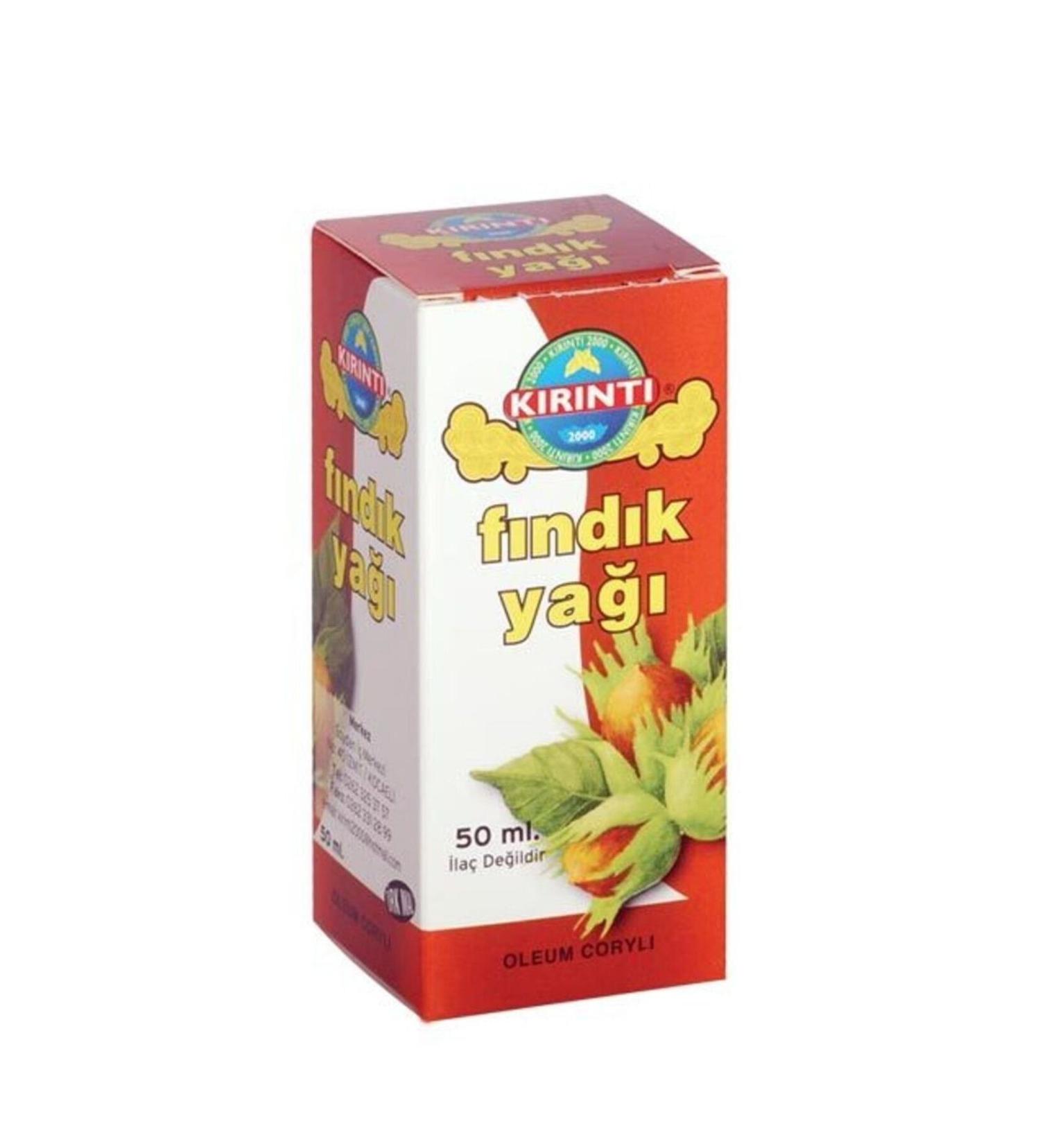 KIRINTI 2000 Hazelnut Oil 50 Ml 2 Pieces