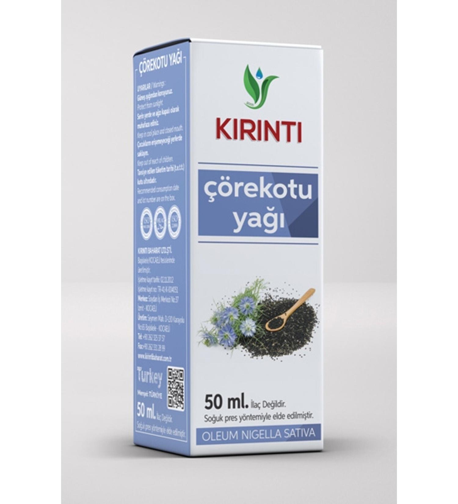 KIRINTI 2000 Black Cumin Oil 50 Ml 2 Pieces