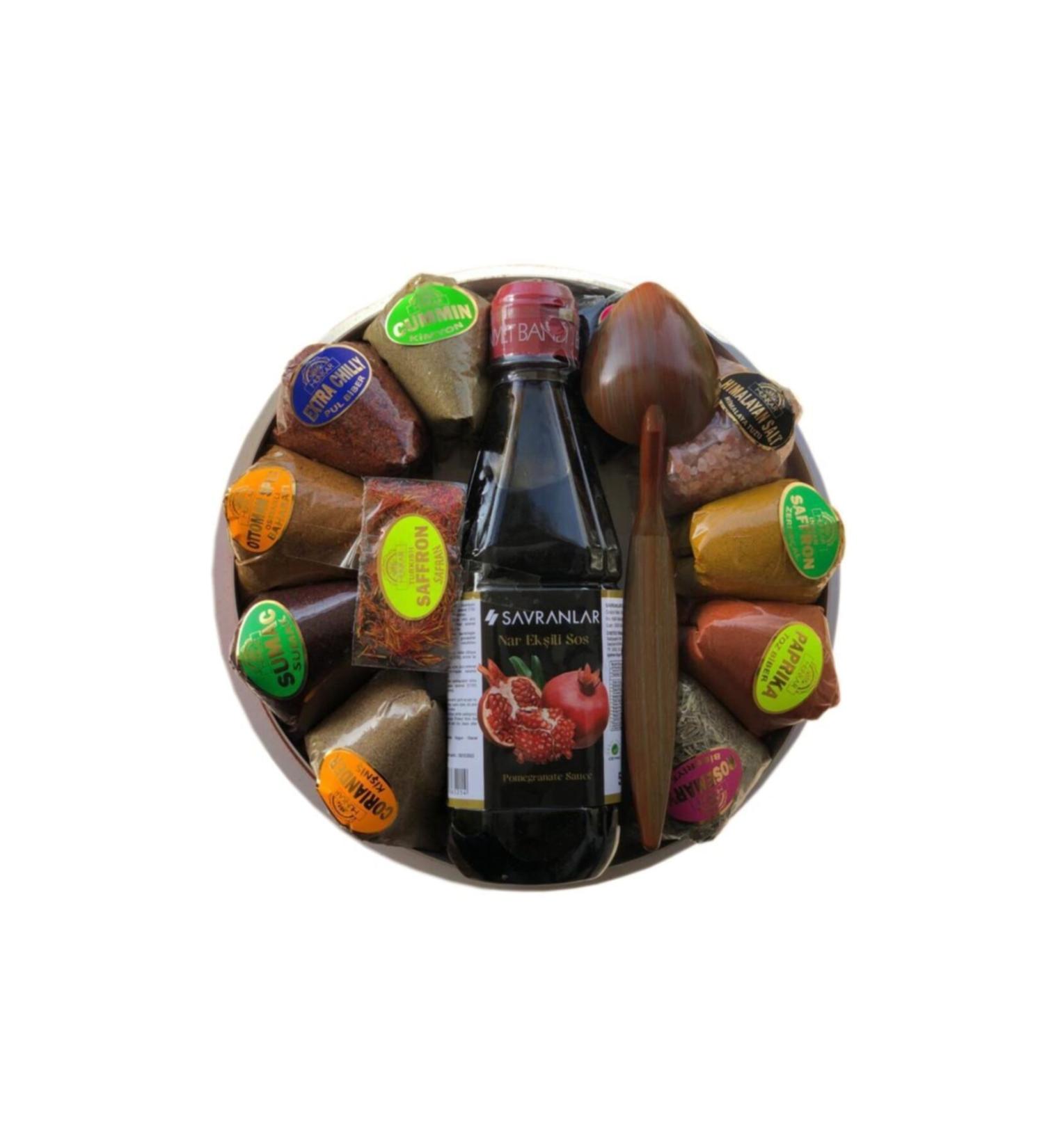 Hunkar Big Basket Pomegranate Syrup Spice Set