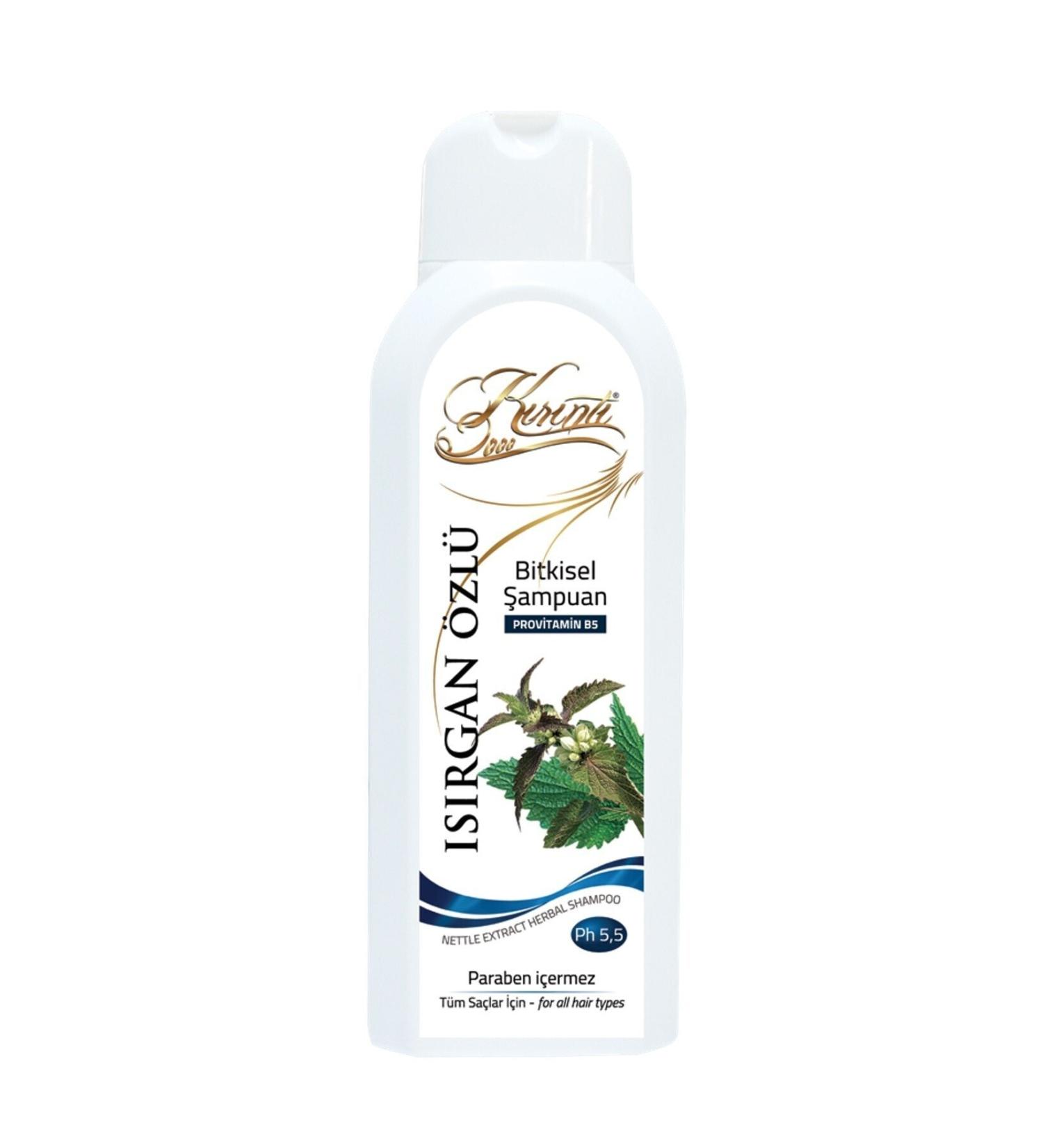 KIRINTI 2000 Nettle Extract Herbal Shampoo 400 Ml (2 Pieces)