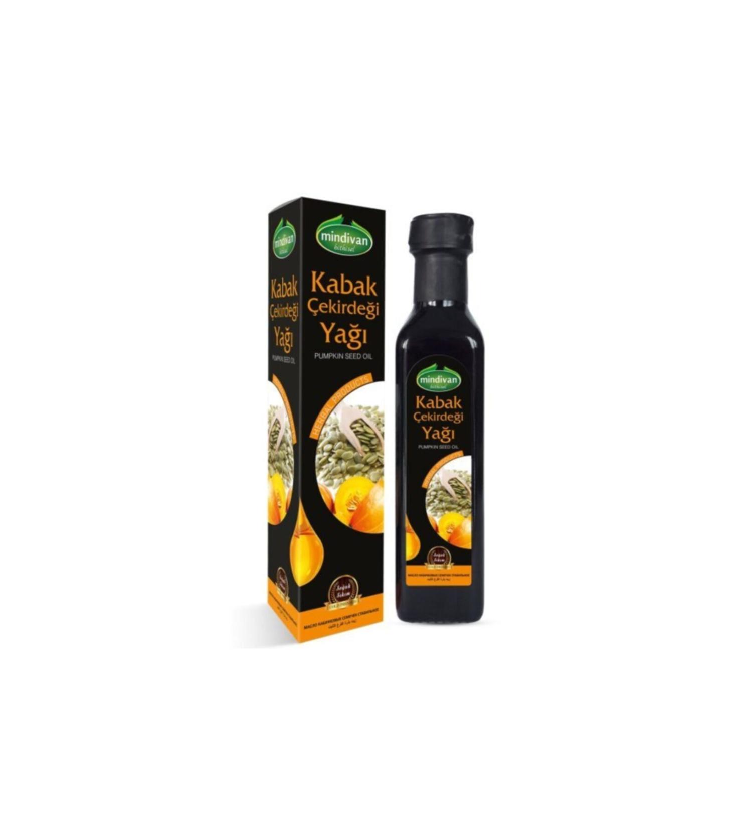 Mindivan Pumpkin Seed Oil Fixed 250 Cc (2 Pieces)