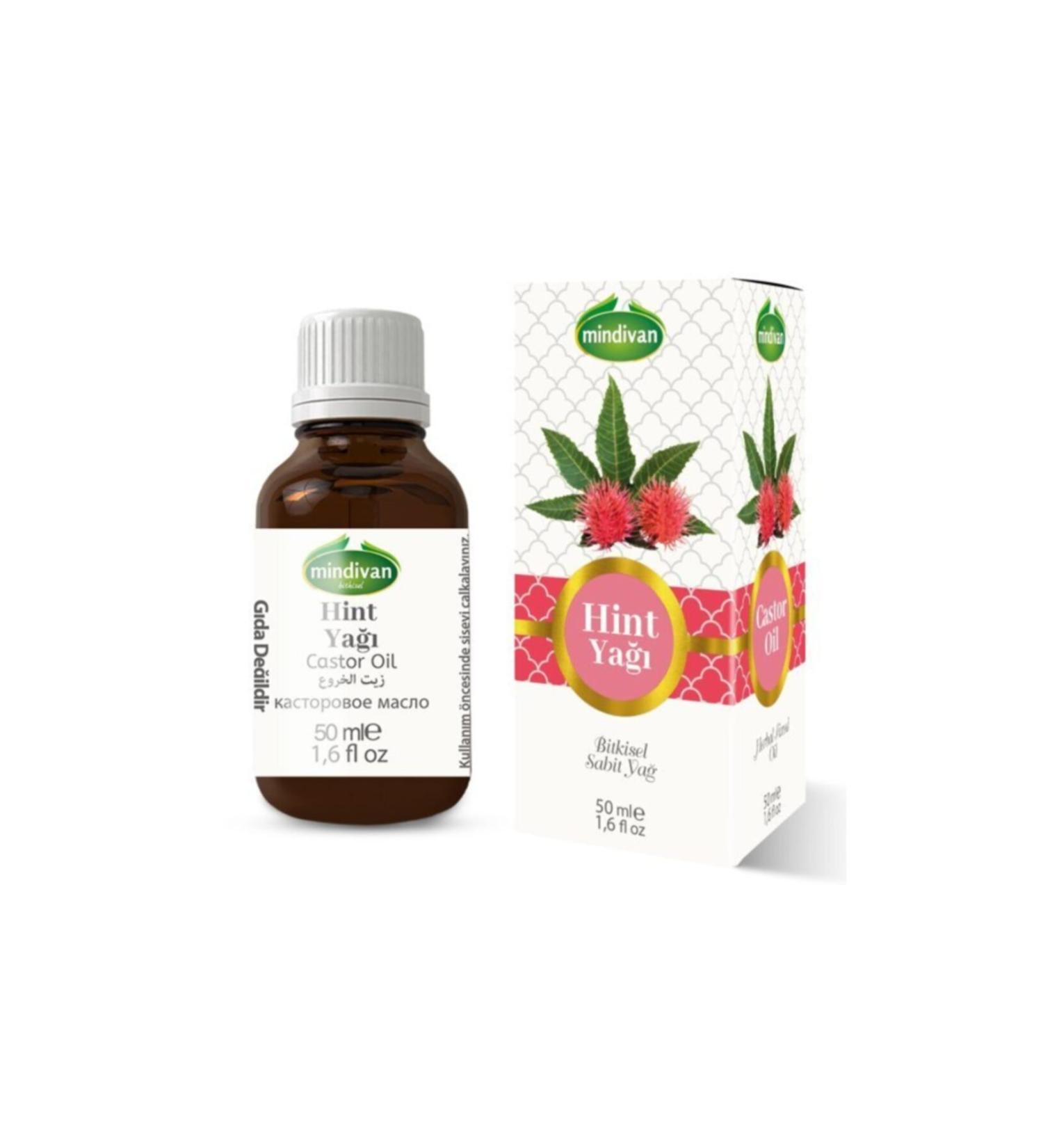 Mindivan Castor Oil 50 cc 2 Pieces