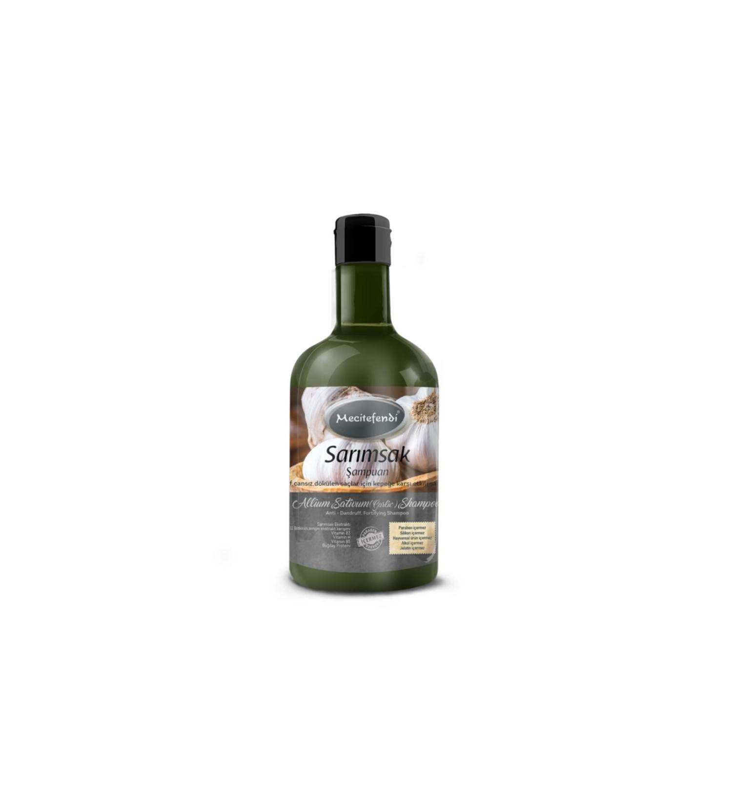 Mecit Efendi Natural Garlic Shampoo 400 ml