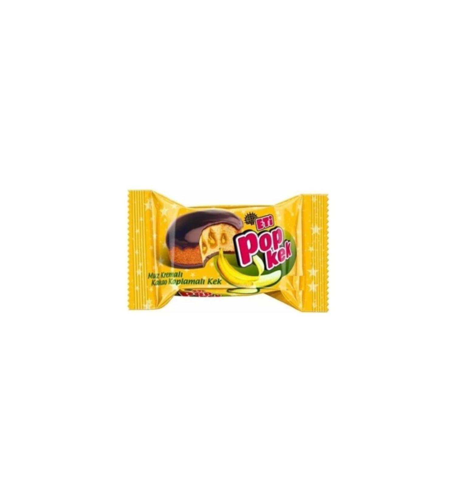 Eti Popkek Banana 60 Gr 24 Pieces