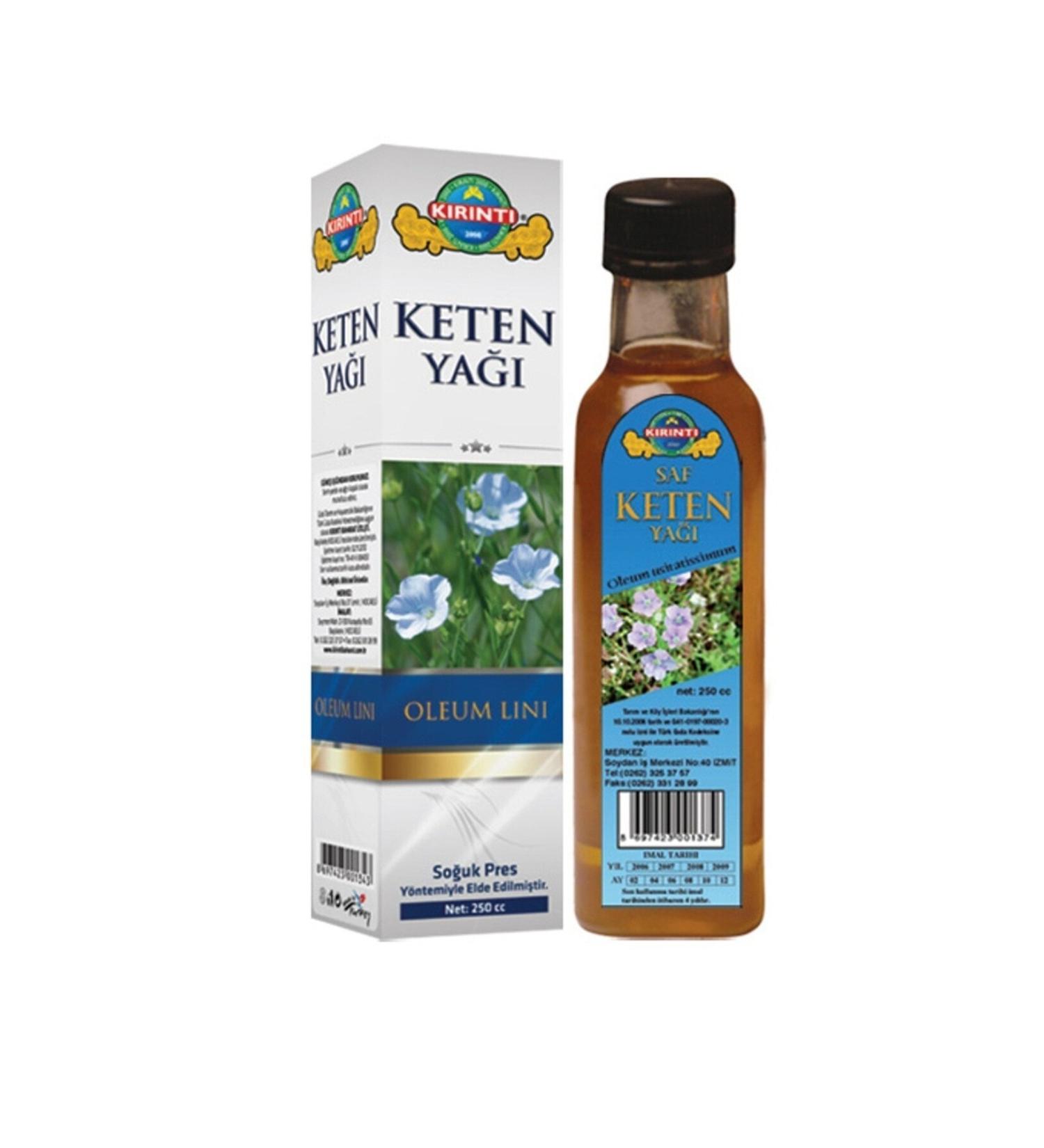 KIRINTI 2000 Linseed Oil 250 ml 2 Pieces