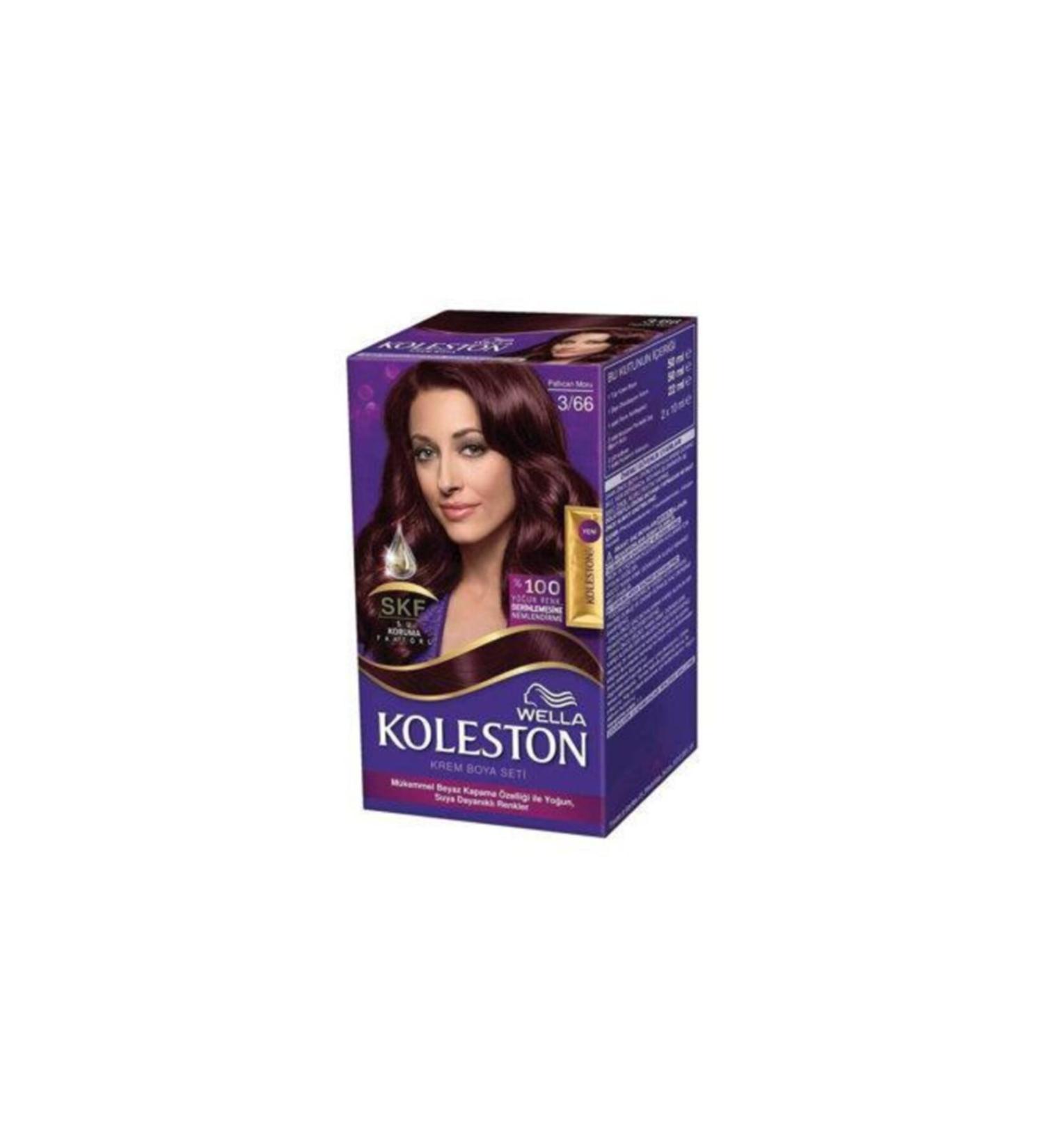 Wella Hair Dye 3/66 Eggplant Purple