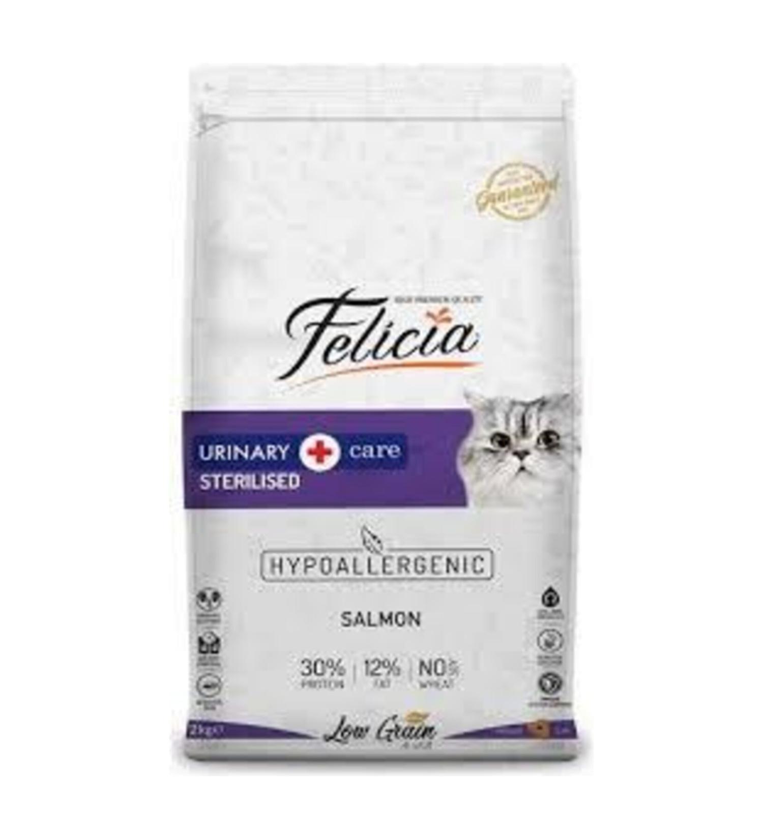 Felicia Adult Cat Light & Sterilized Salmon Neutered Adult Cat Food 2 Kg