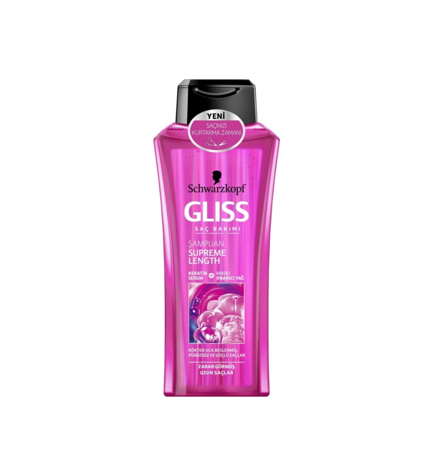 Gliss Supreme Length Shampoo 525ml