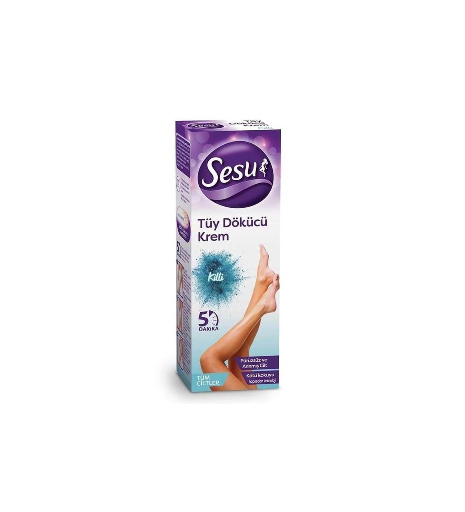 Sesu Detox Clay All Skin 100 Ml Hair Removal Cream