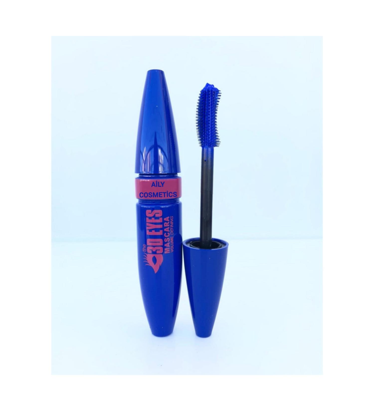 AILY COSMETICS Aily Blue Mascara Eyes 3d Blue Mascara