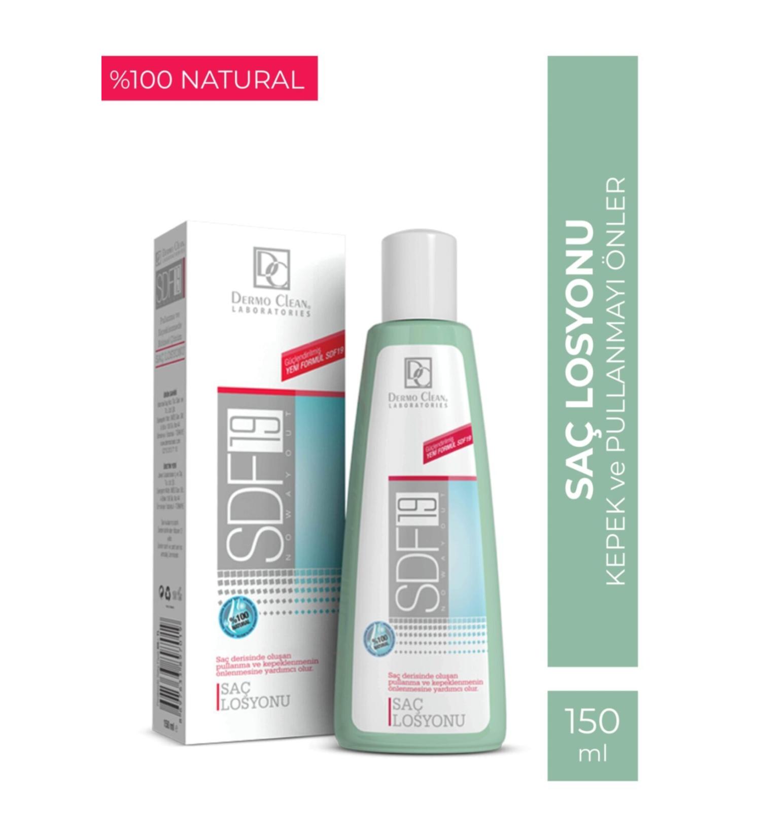 Dermo Clean Sdf19 Hair Lotion 150 Ml 8697633897019 - Buy Online on GoSupps.com