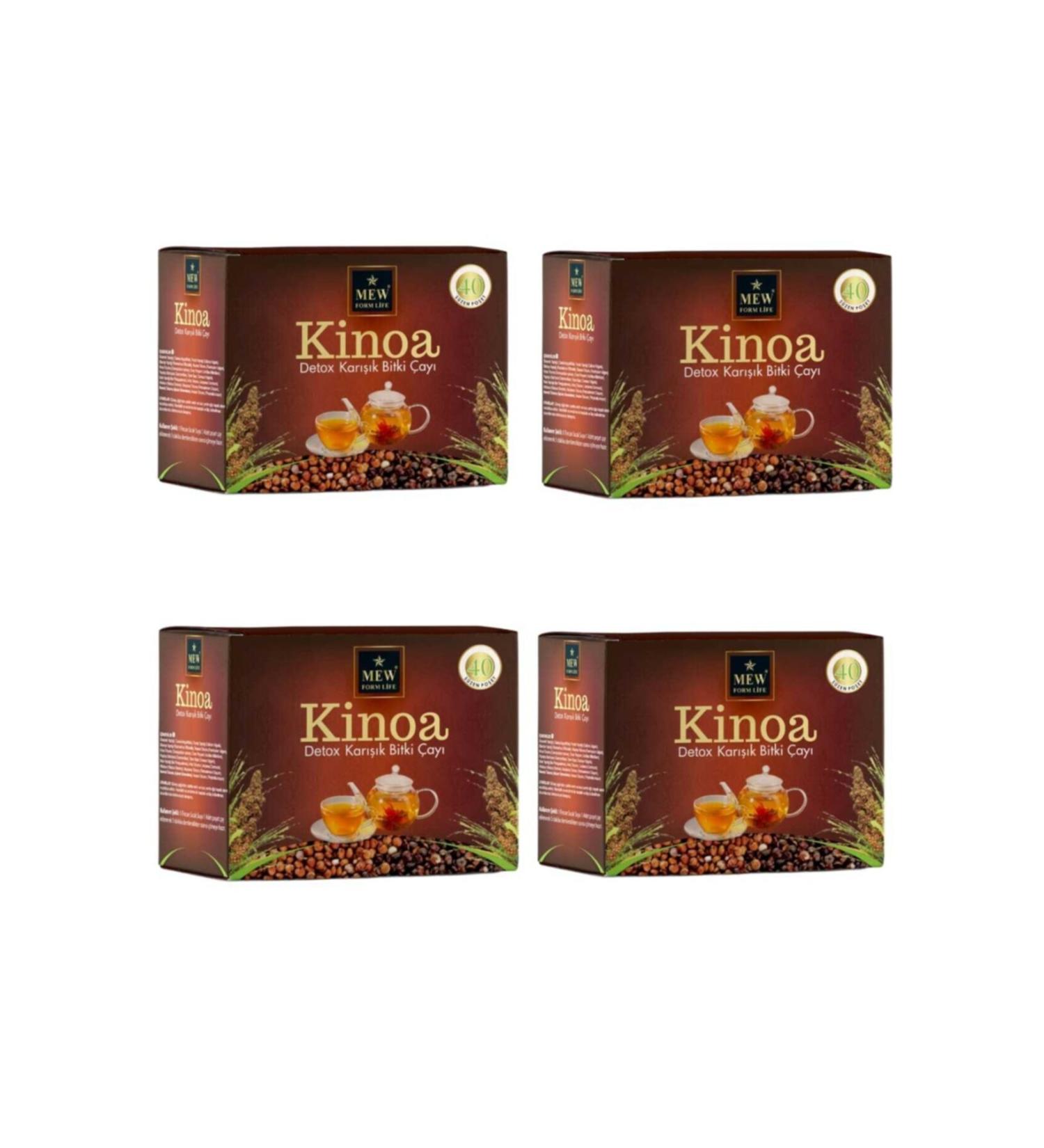 MEW QUINOA TEA Quinoa 40 Pcs Detox Tea