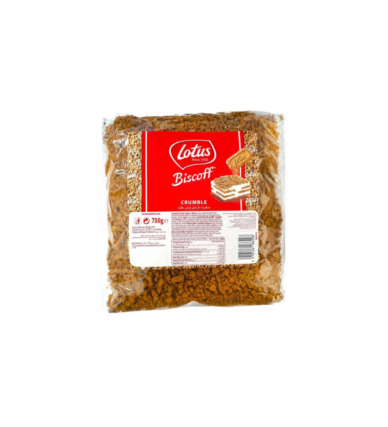 Lotus Biscoff Crumble 750 Gr Biscuit Crumbs - Buy Online on GoSupps.com