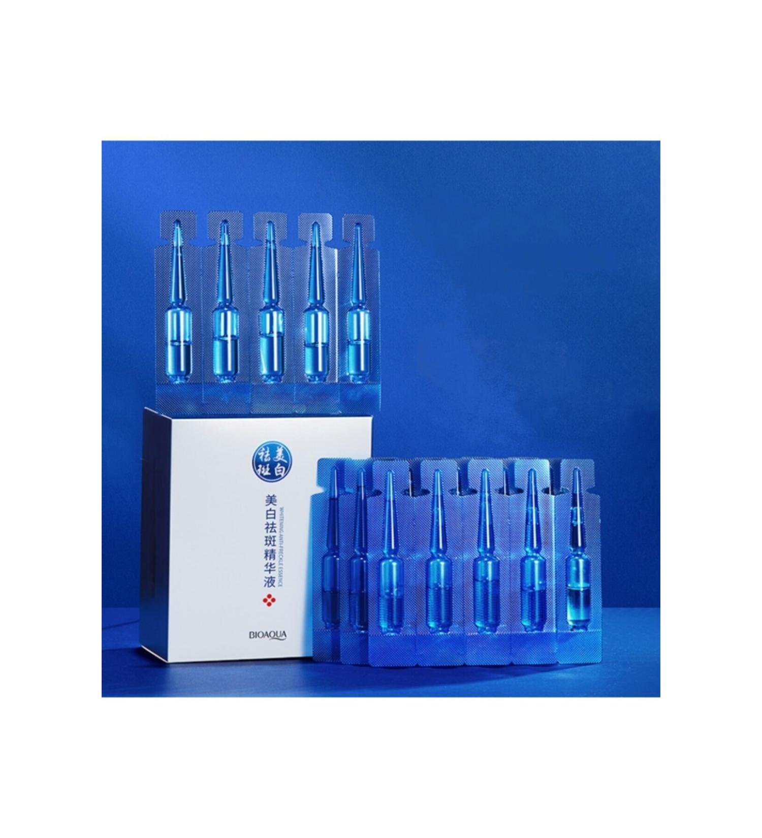 BIOAQUA Anti-Spot and Anti-Freckle White and Bright Appearance Niacinamide Ampoules 2 ml X 20 Pcs - Buy Online on GoSupps.com