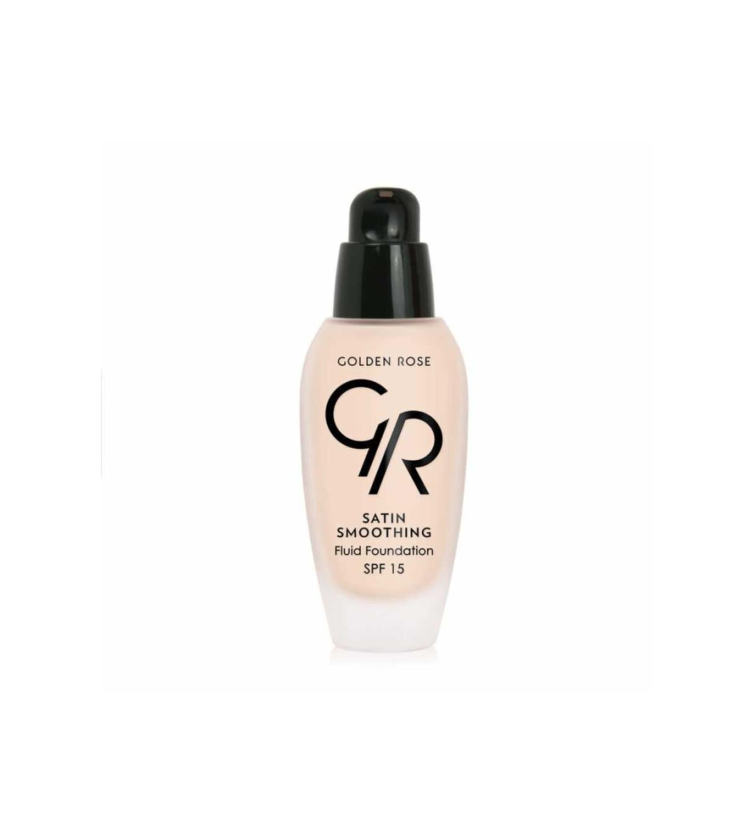 Golden Rose Satin Smoothing Fluid Foundation - Foundation 22