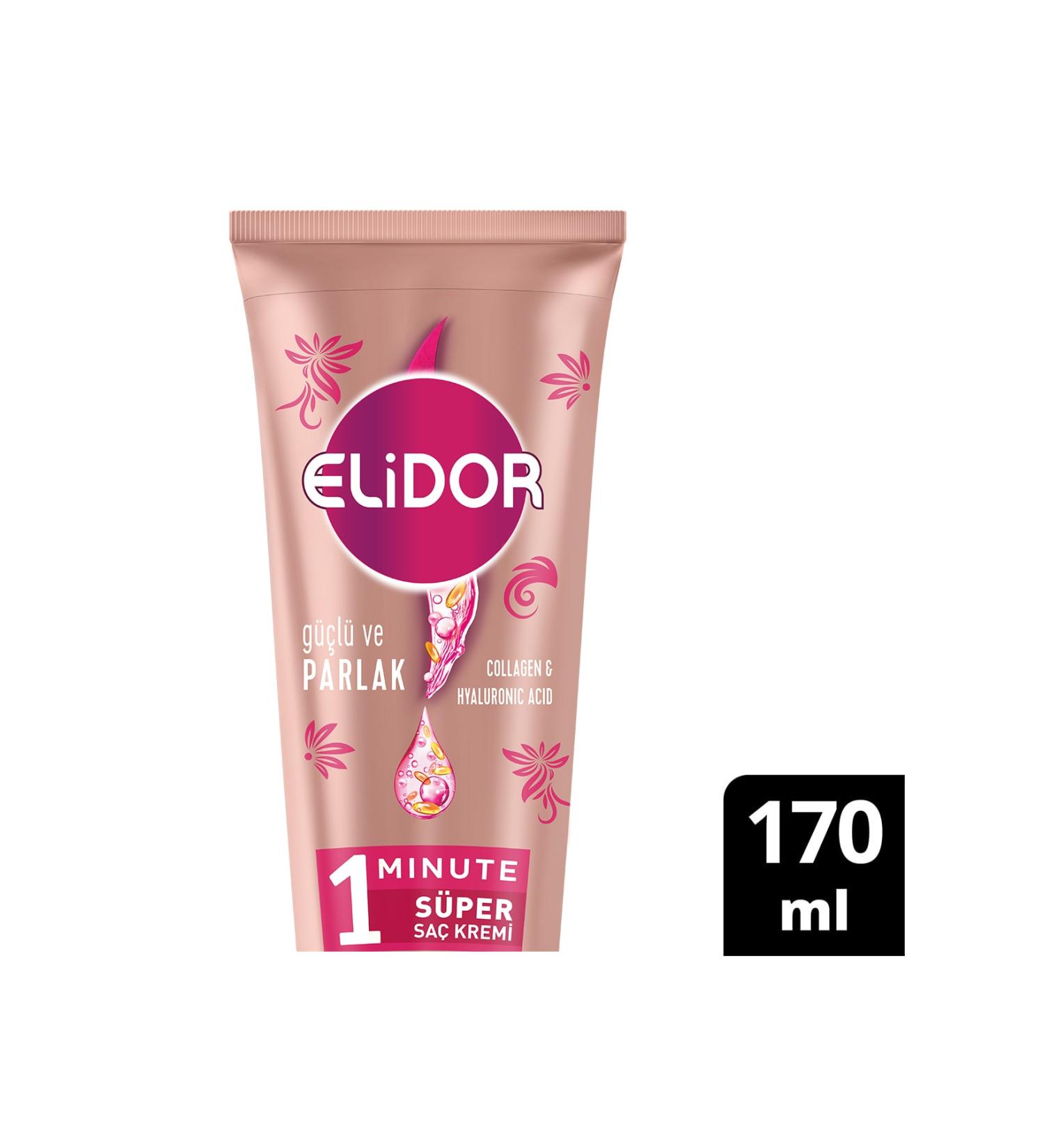 Elidor 1 Minute Super Care Cream for Weak and Dull Hair 170 ml