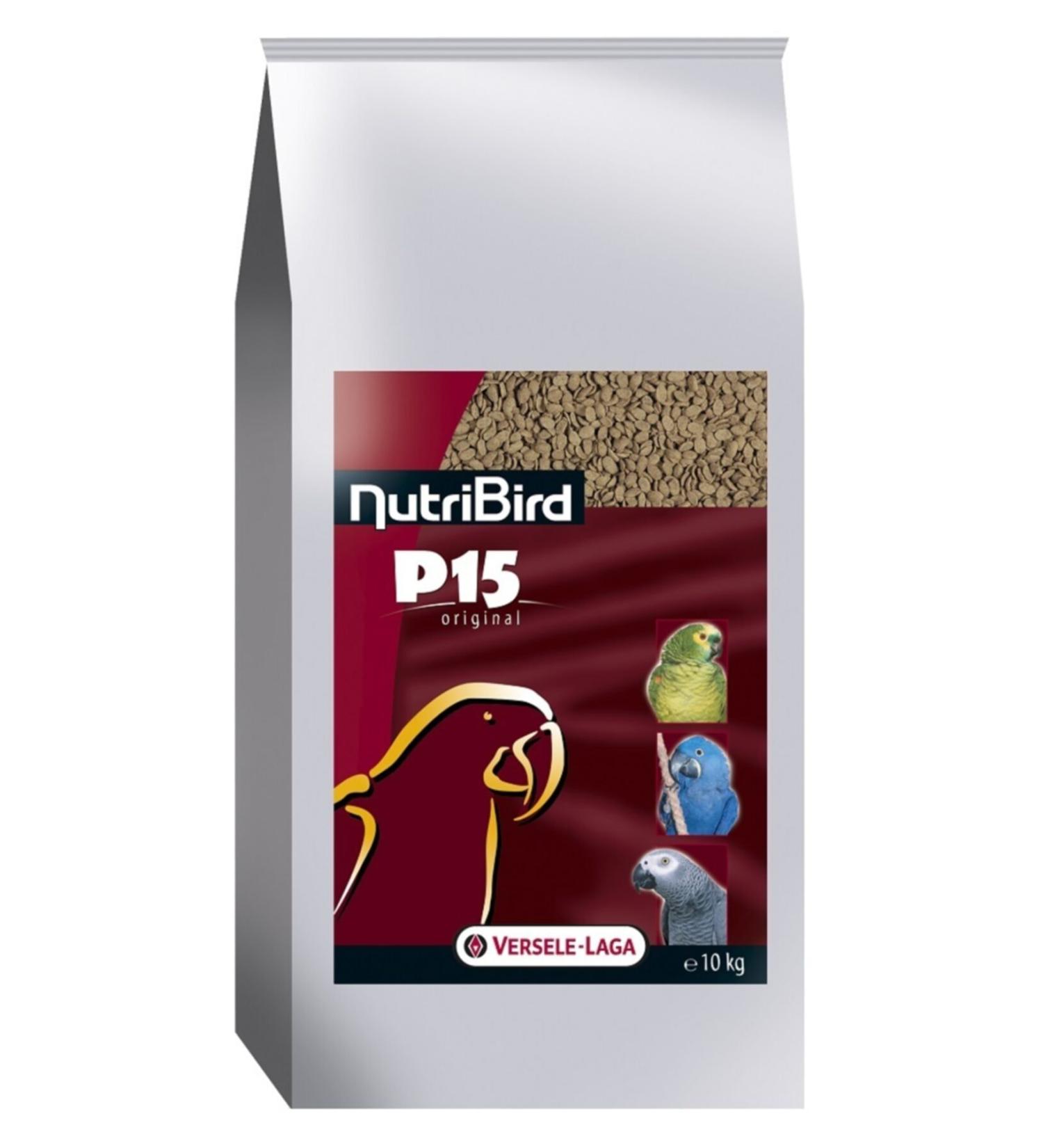 Versele Laga Nutribird P15 Original Parrot Pellet Food 10kg