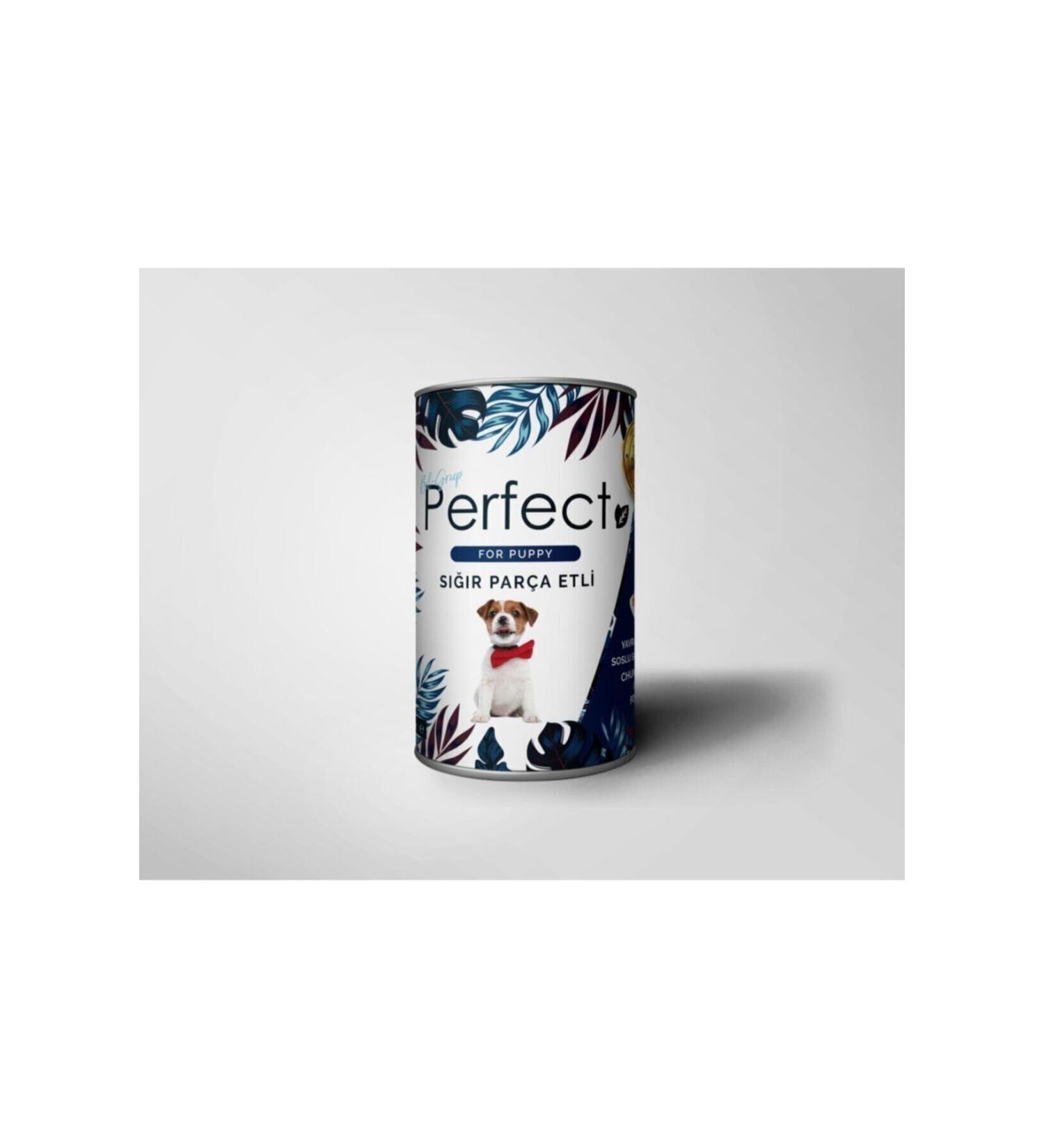 PERFECT 12 Pieces 400 Gr Lamb Puppy Food 12 Pieces Wet Canned Dog Food