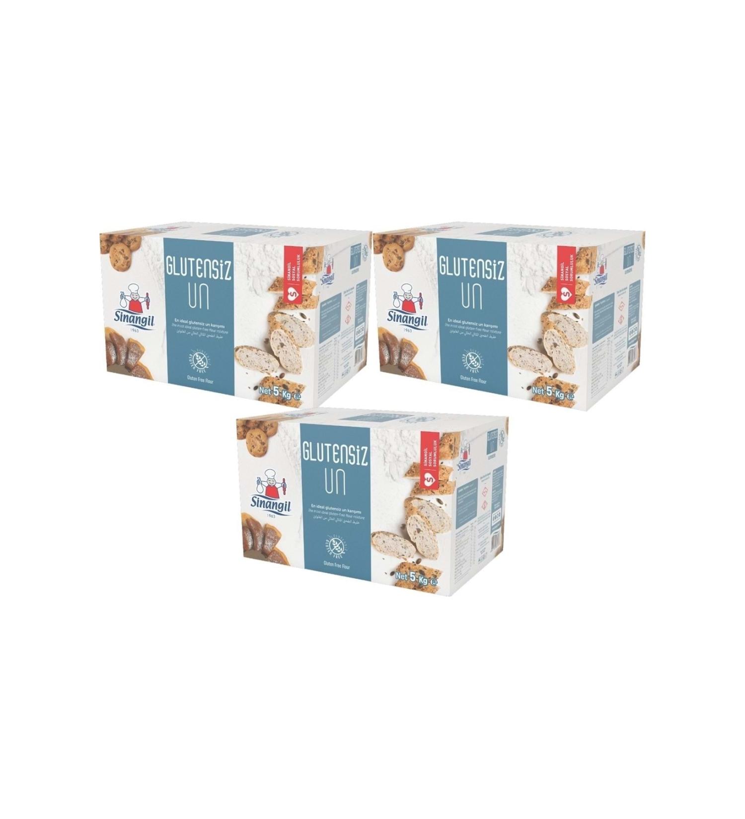 Sinangil Gluten Free Flour 5kg Box Suitable for Celiac Diet
