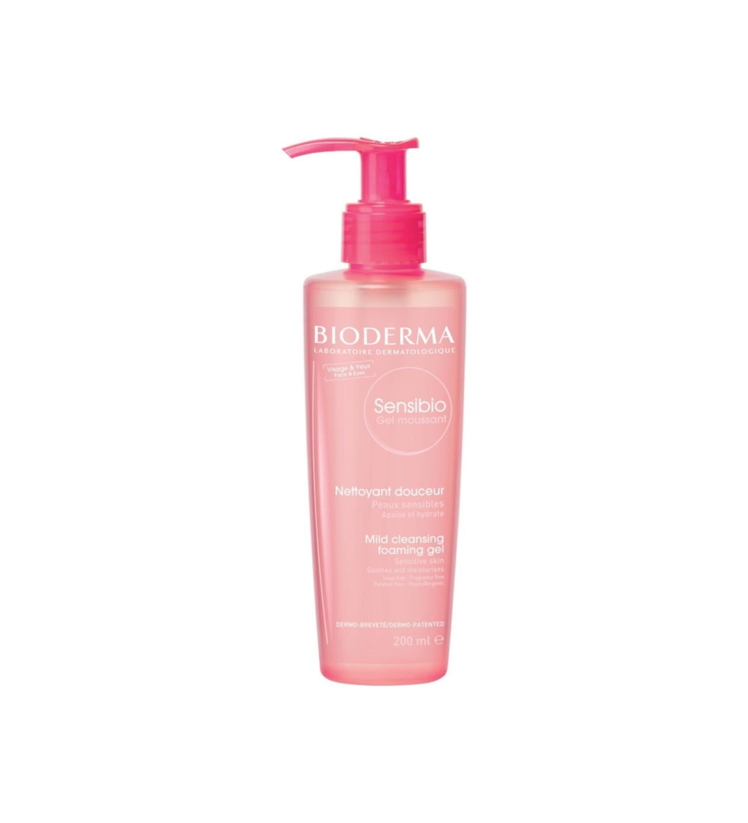 Bioderma Sensibio Foaming Gel 200 ml Sensitive Cleansing Gel