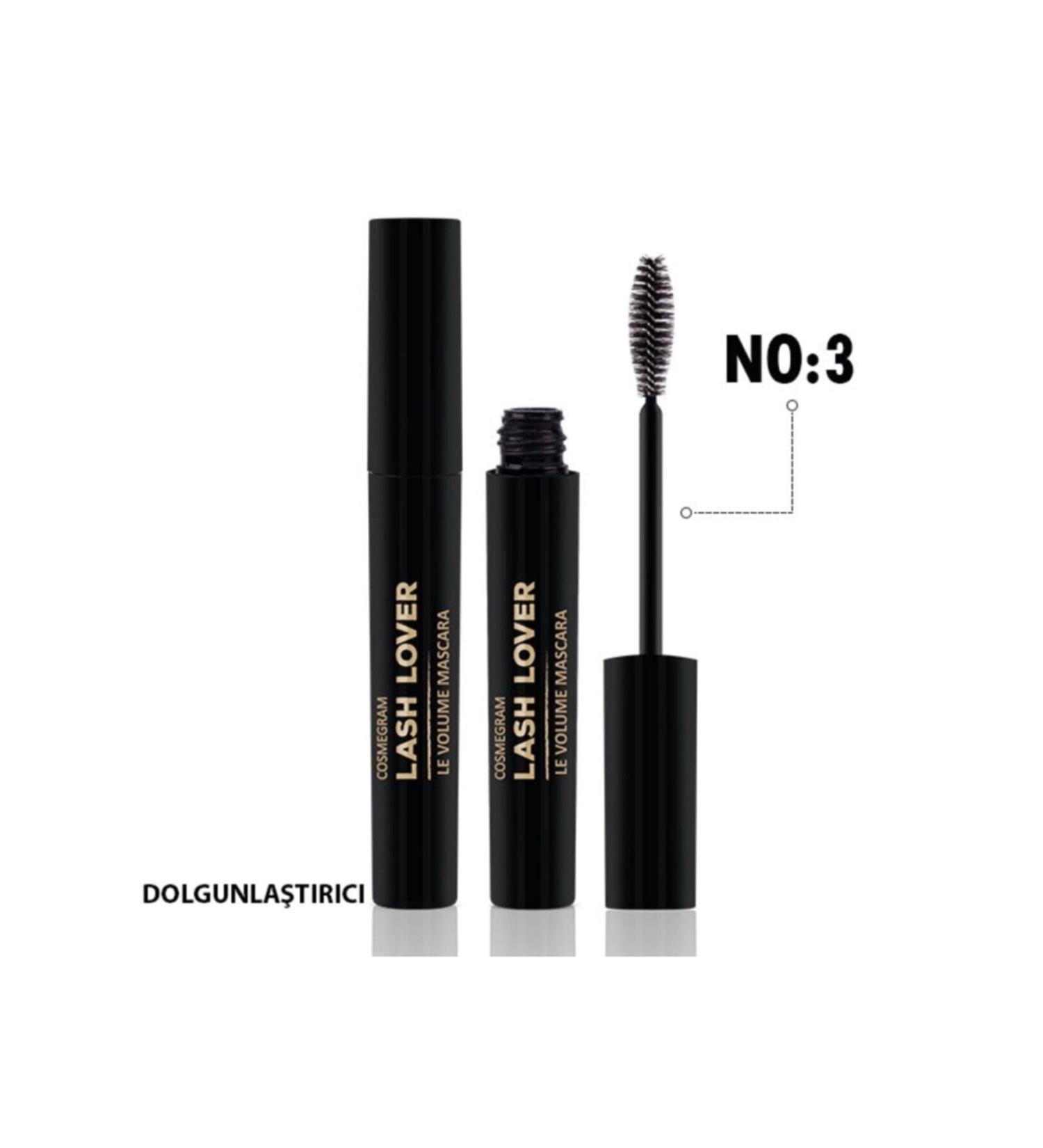 Cosmegram Black Mascara - Lash Lover Mascara Le Volume