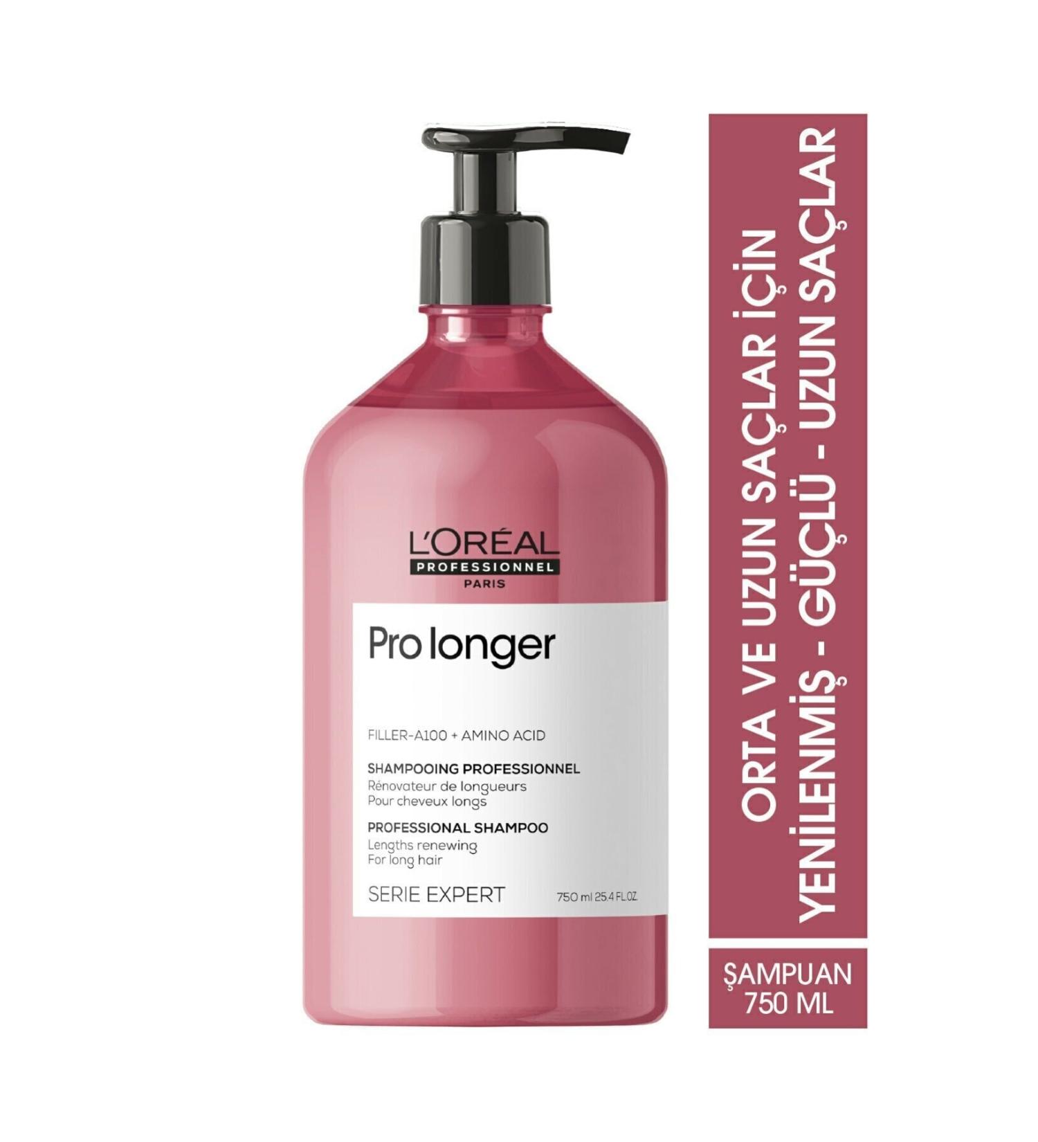 L'oreal Professionnel Serie Expert Pro Longer Hair Length Renewing Appearance Shampoo 750 Ml - Buy Online on GoSupps.com