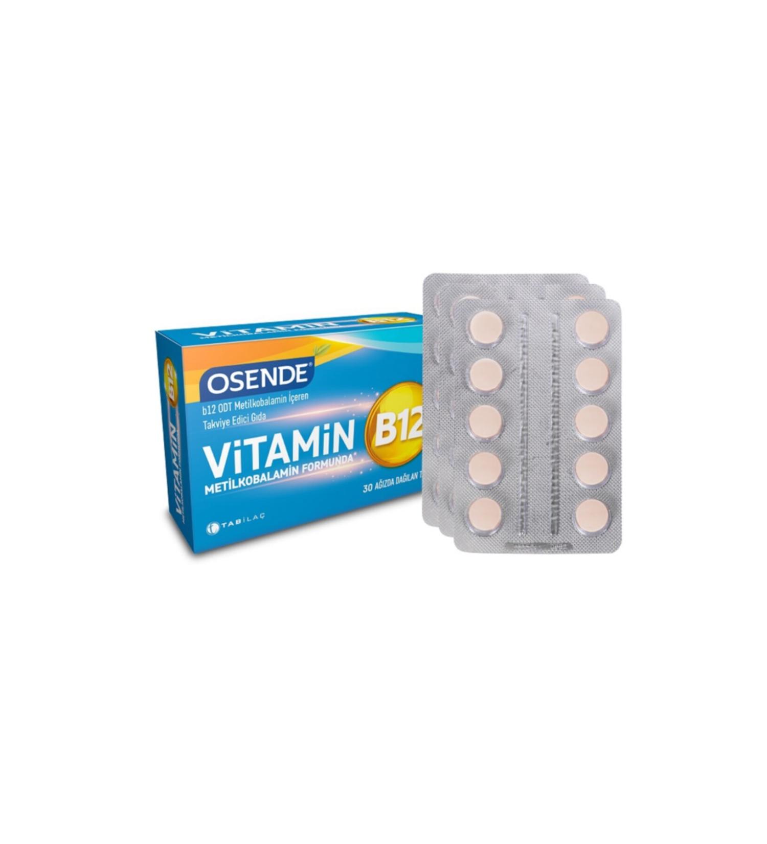 Osende Osende Methylcobalamin B12 30 Let