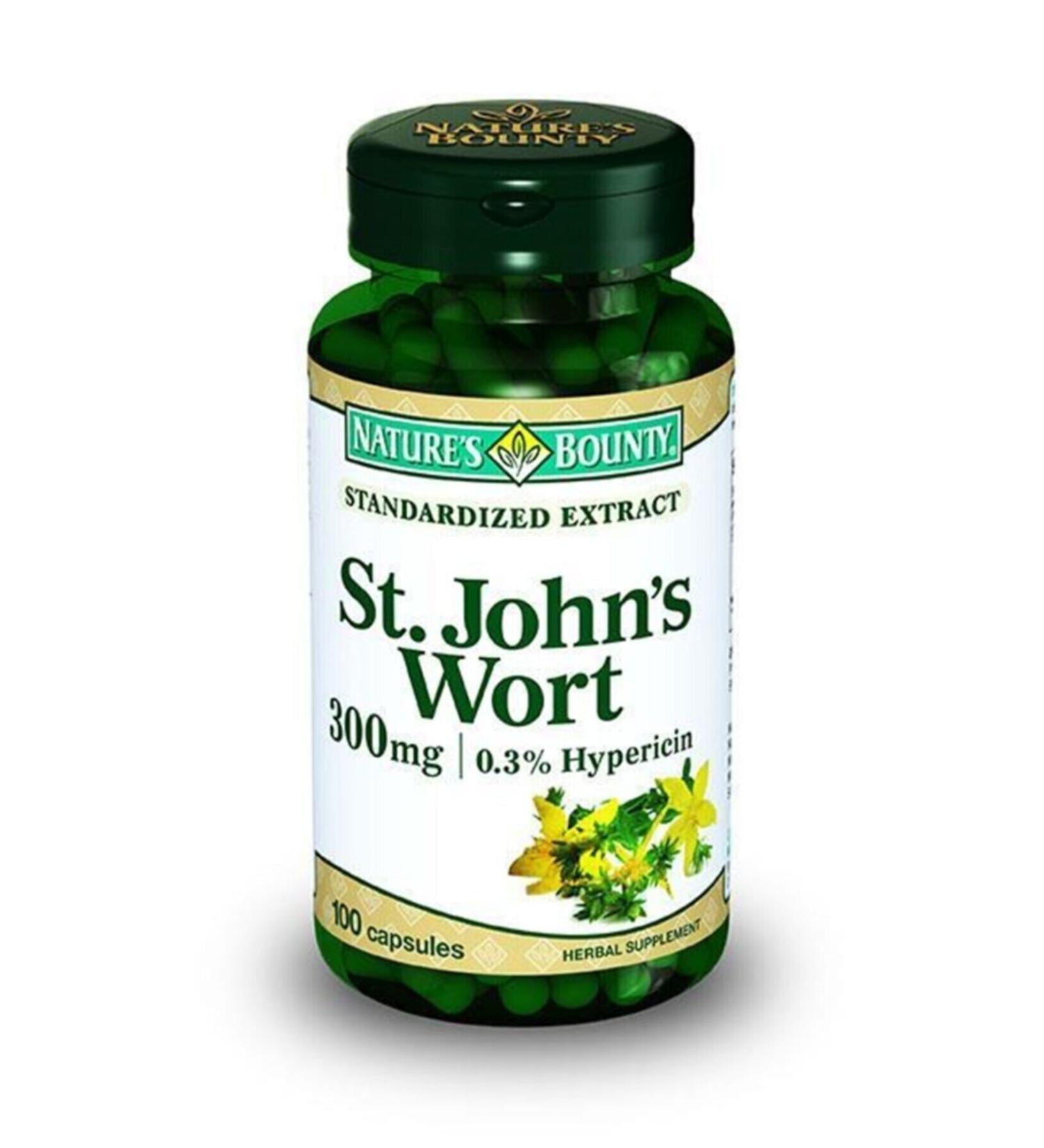 Natures Bounty St. John's Wort 300 Mg 100 Capsules