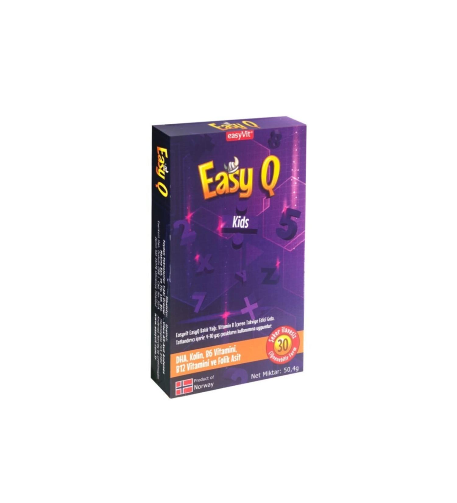 Easy Q Kids 30 Chewable Tablets