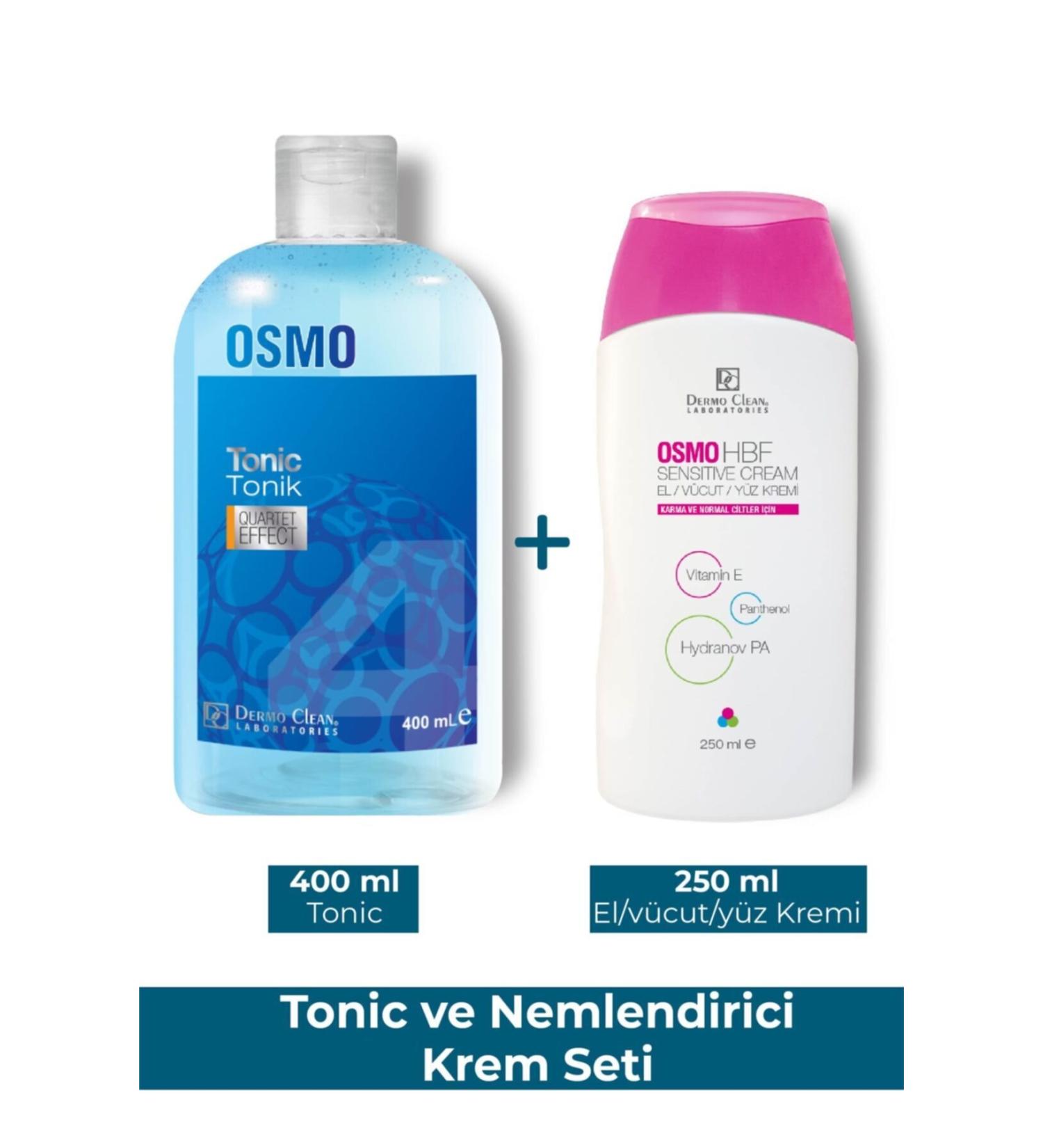 Dermo Clean Osmo Hbf Sensitive Cream 250 ml + Osmo Tonic 400 ml