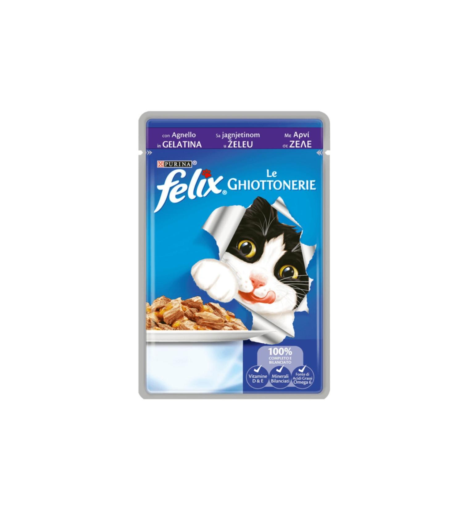 Purina Felix Wet Cat Food Lamb 100 Gr
