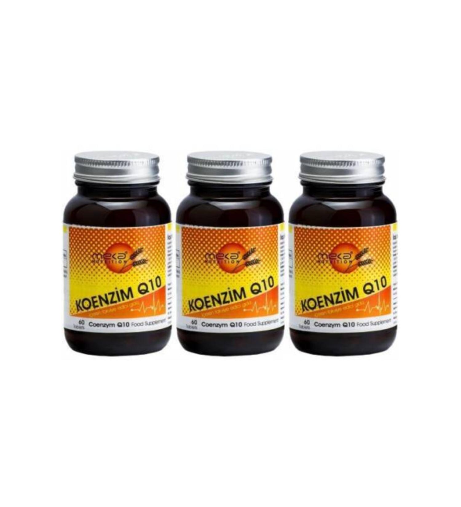 Force Meka Nutrition Coenzyme Q10 125 Mg 3x60 Tablets Coenzyme