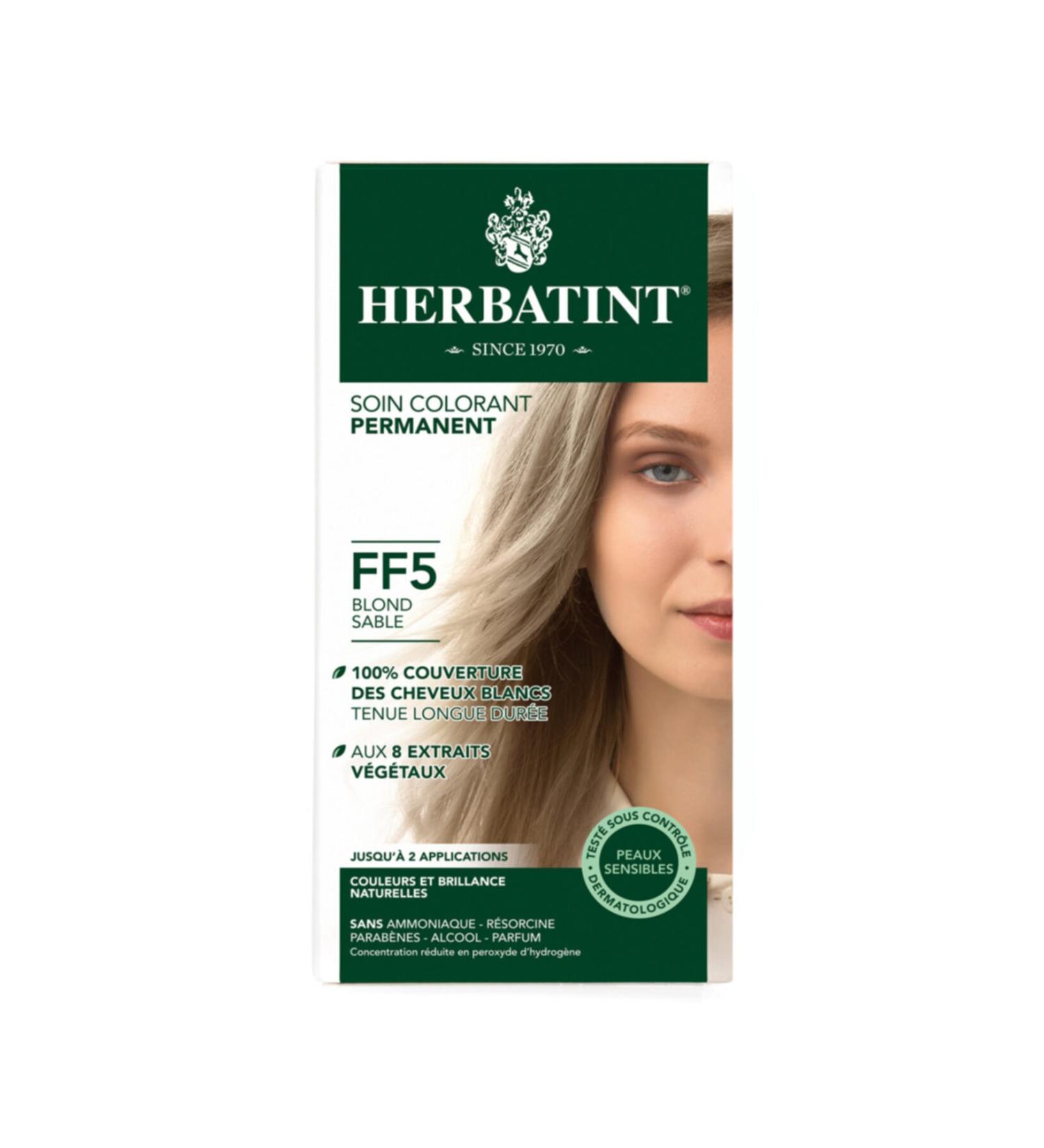 Herbatint Ff5 Herbal Hair Dye Blond Sable Sand Blonde 135ml