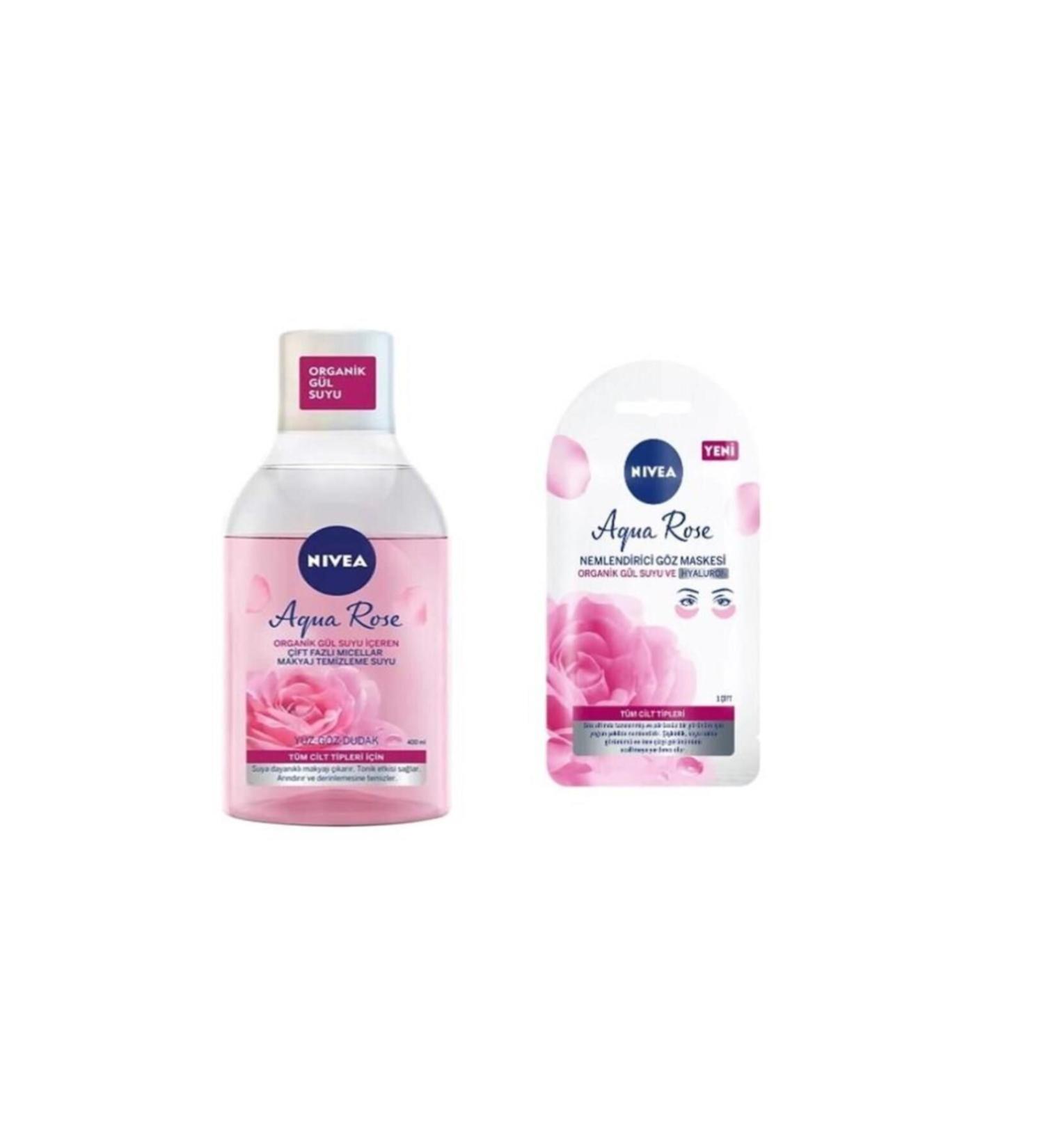 NIVEA Dual Phase Make-Up Remover Water Eye Mask Gift