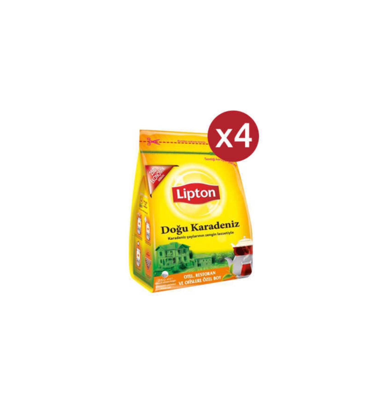 Lipton 4 Pieces Eastern Black Sea Teapot Tea Bag 250li Marketplace